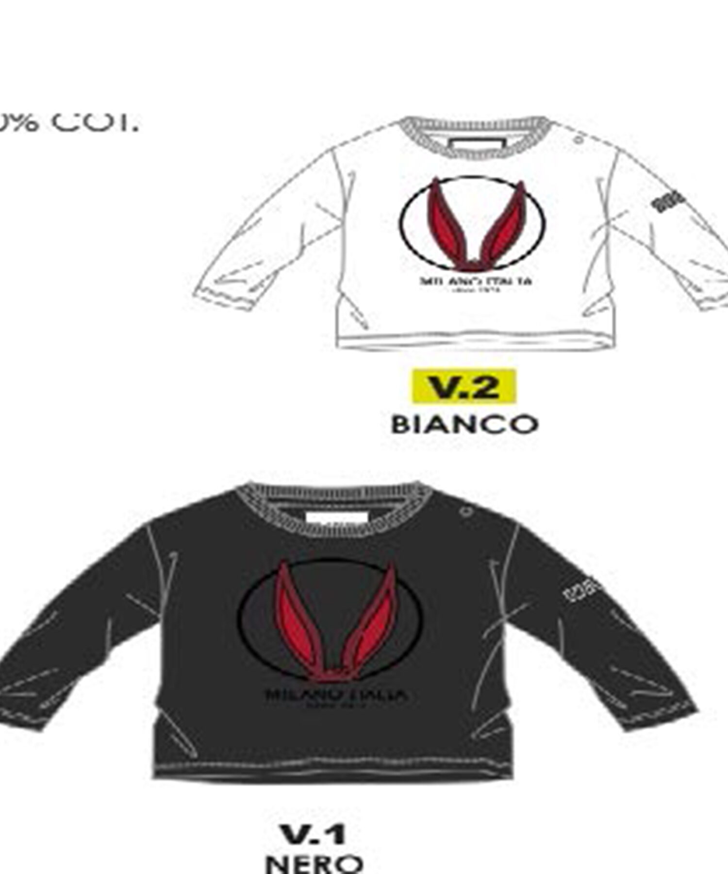 T-Shirt Bambina Iceberg nero