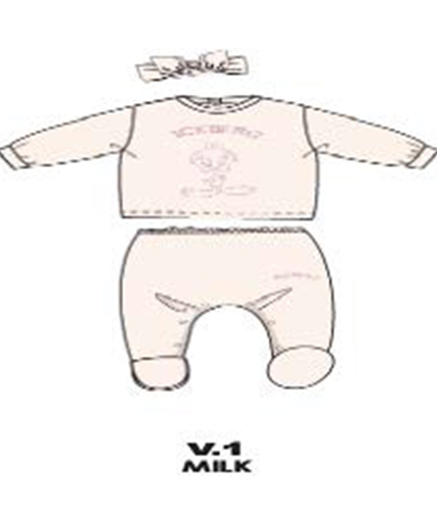 Completi Bambina Iceberg milk