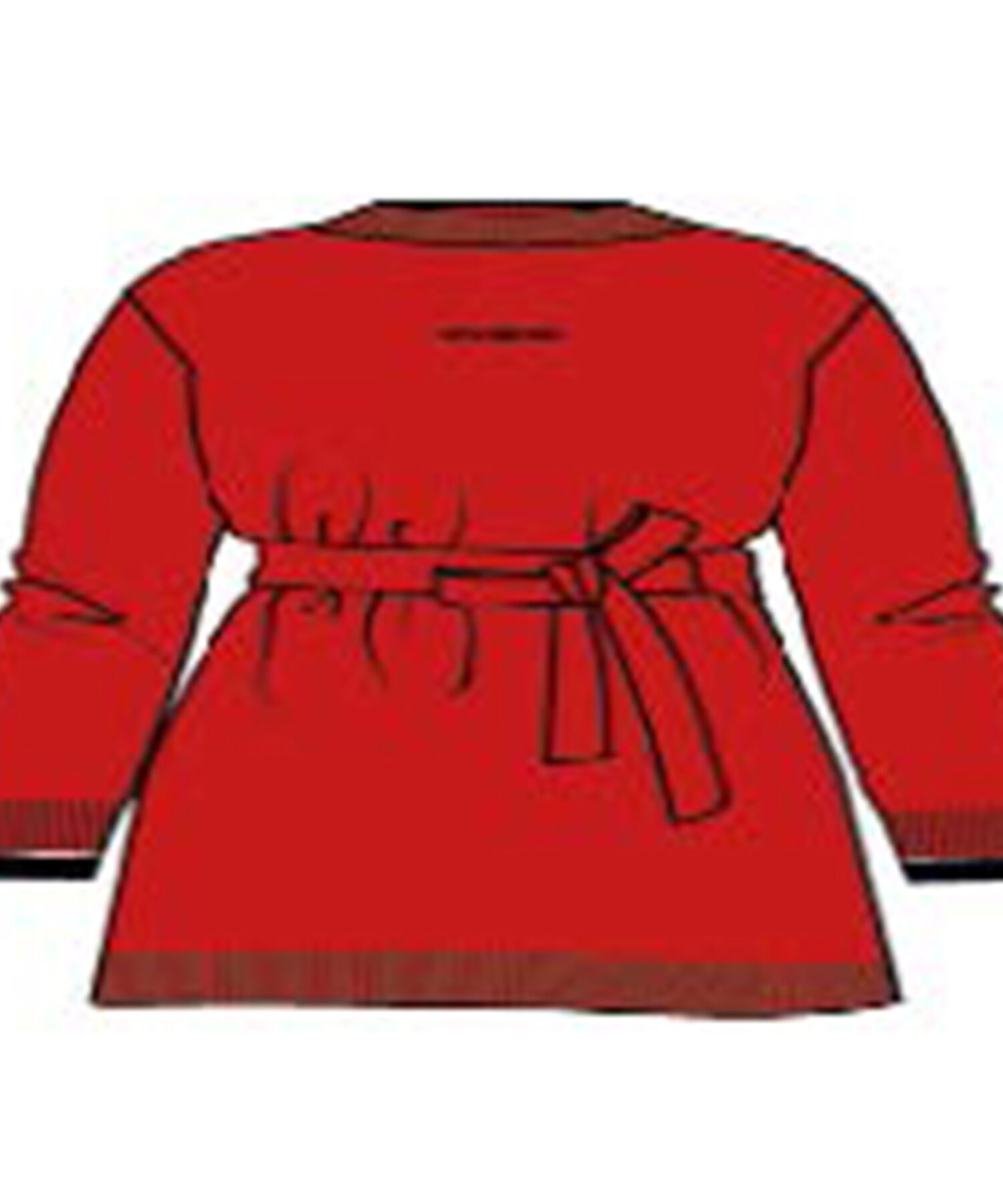 Abiti Bambina Iceberg red