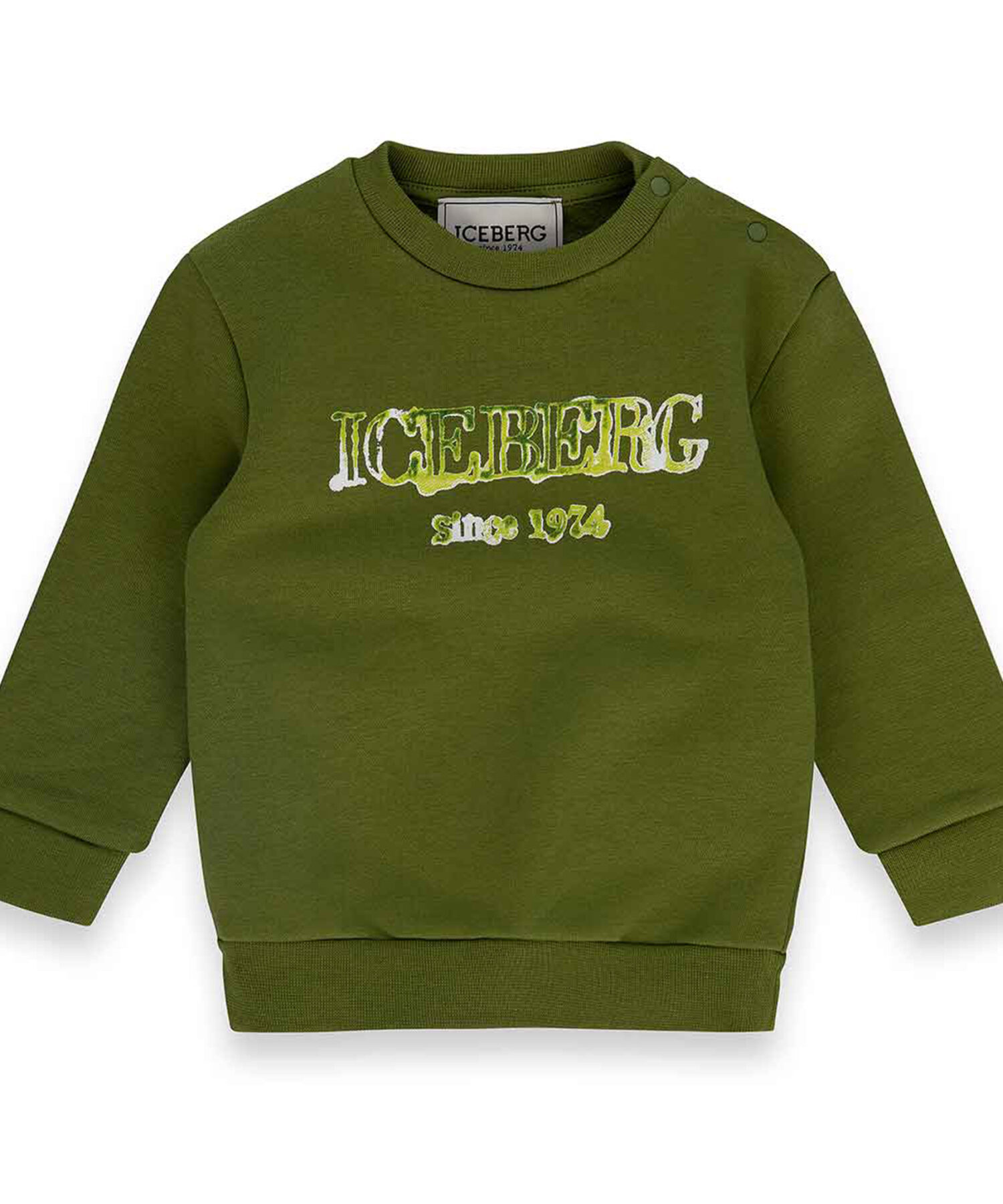 Felpe Bambino Iceberg verde