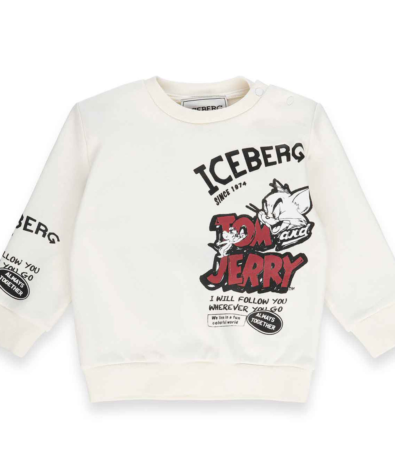 Felpe Bambino Iceberg biancopanna
