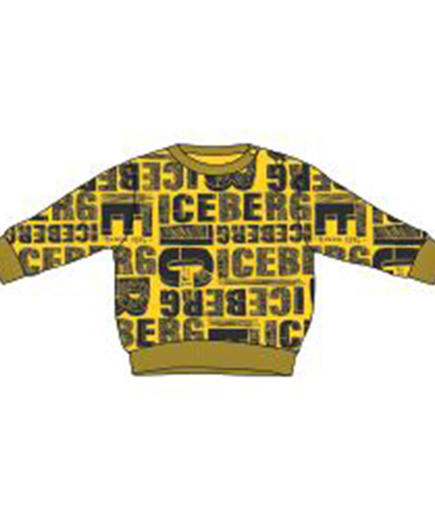 Felpe Bambino Iceberg giallo