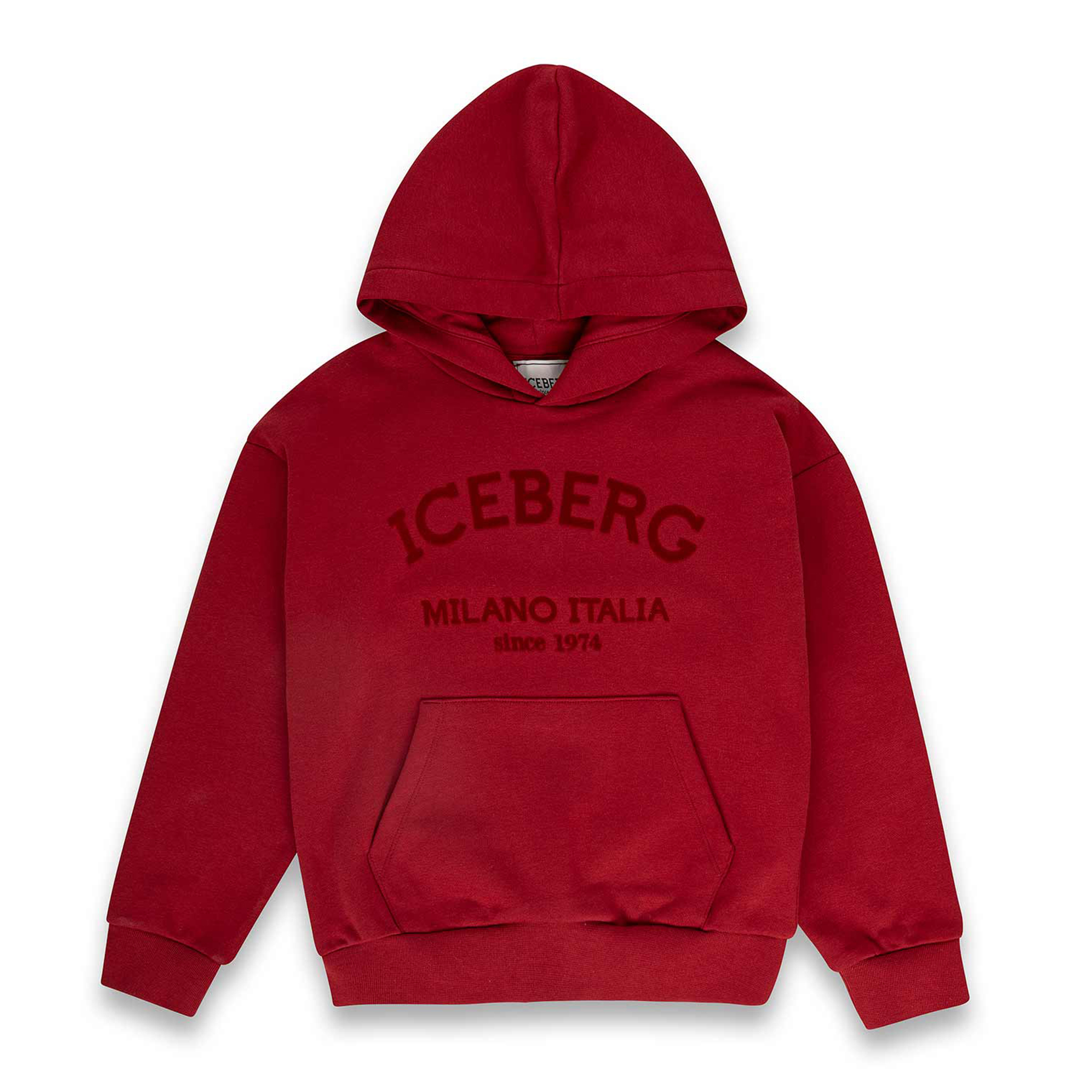 Felpe Bambino Iceberg rosso