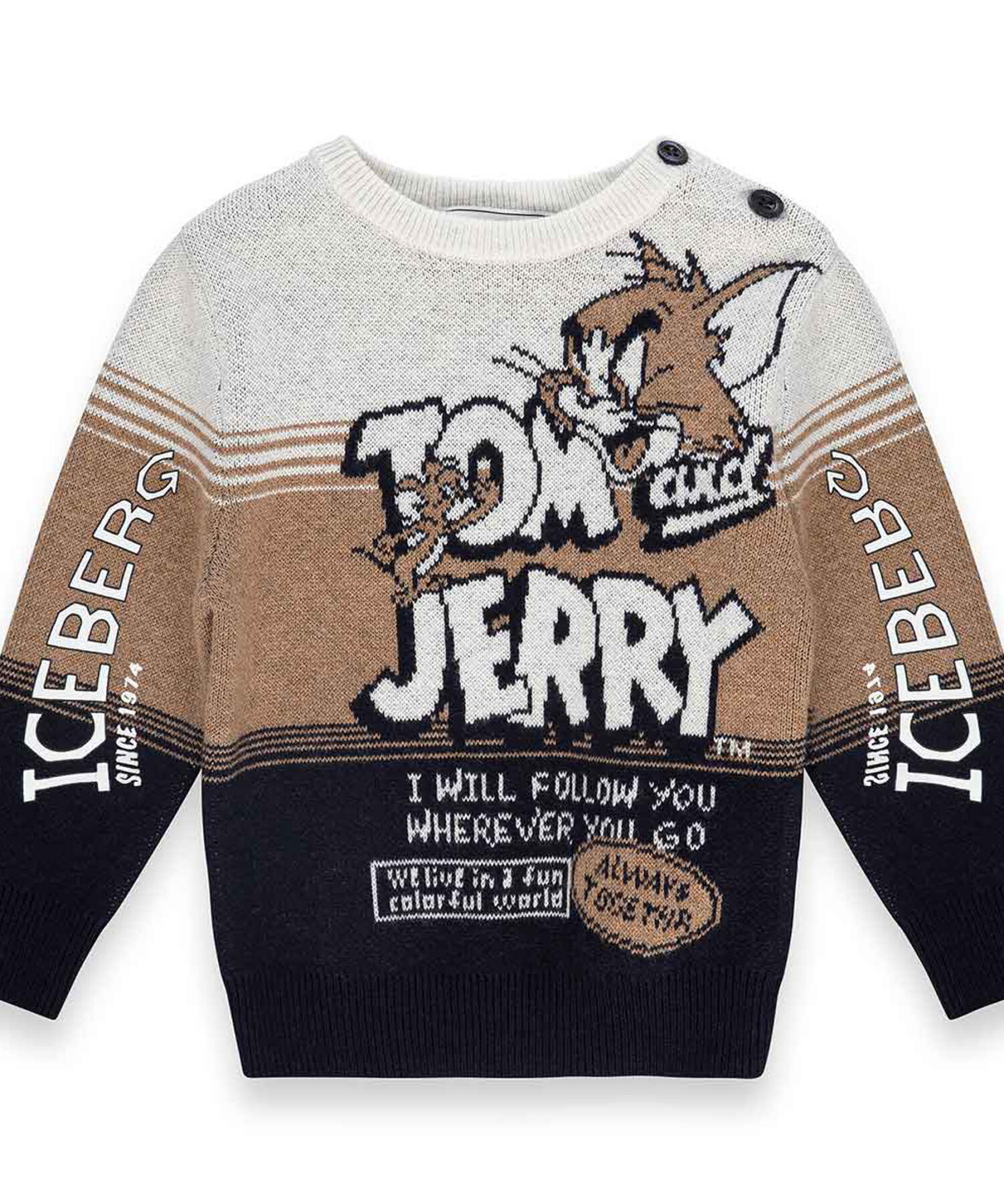 Maglie Bambino Iceberg biancopanna