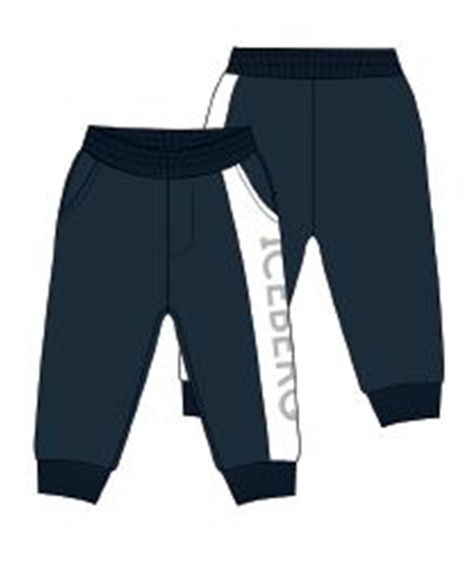 Pantaloni Bambino Iceberg blu