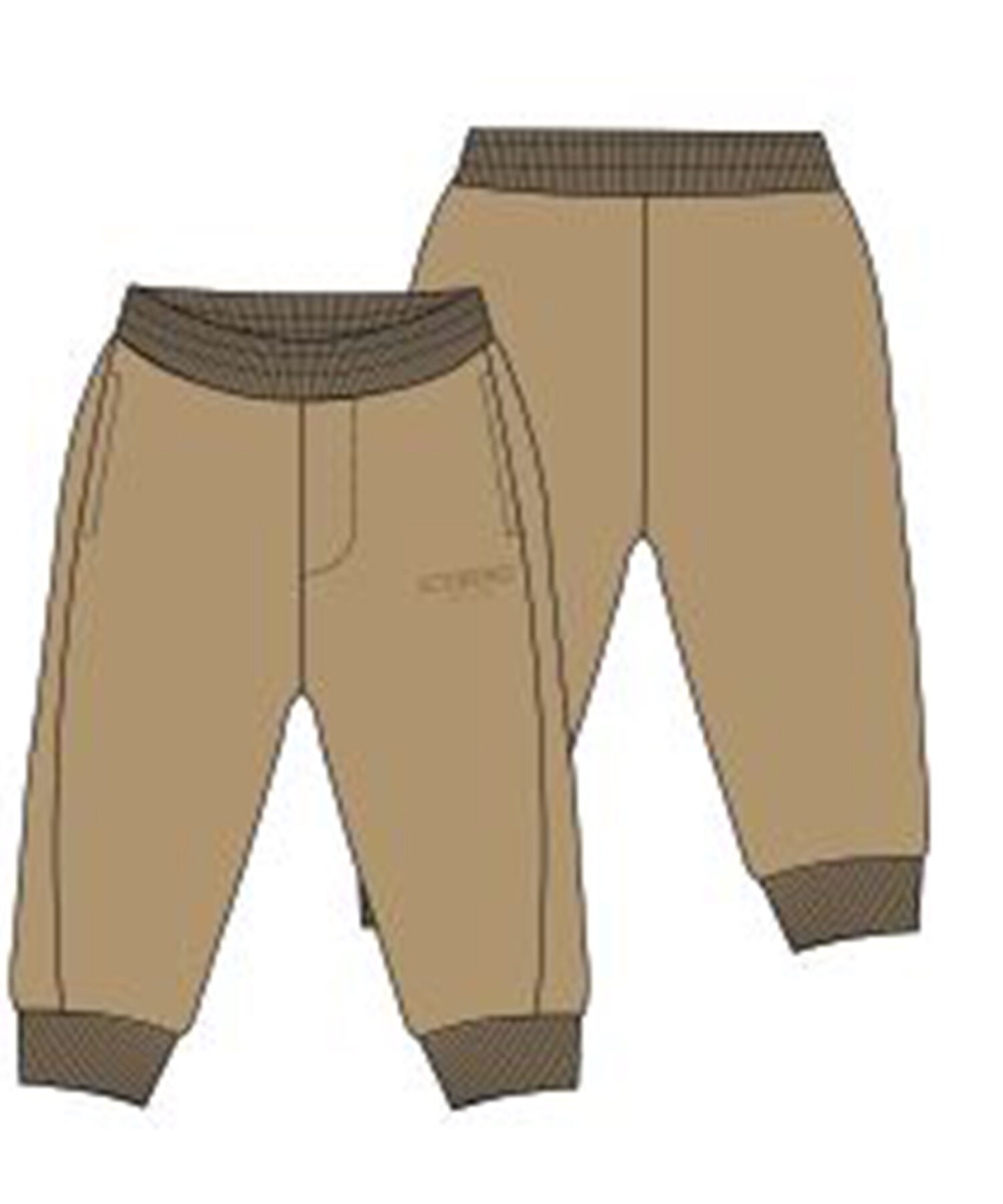 Pantaloni Bambino Iceberg sabbia