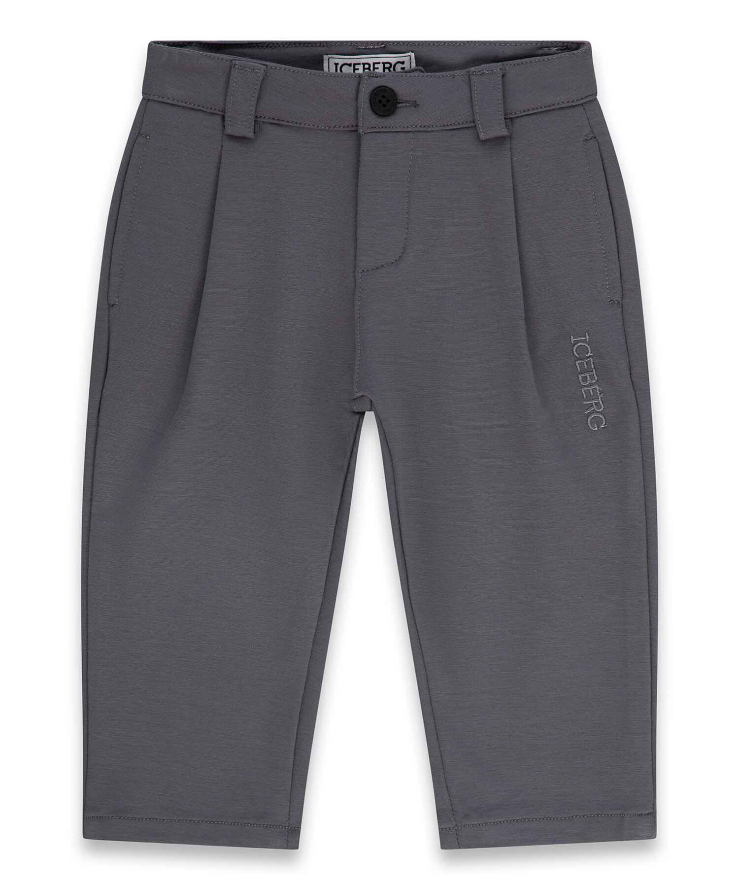 Pantaloni Bambino Iceberg piombo