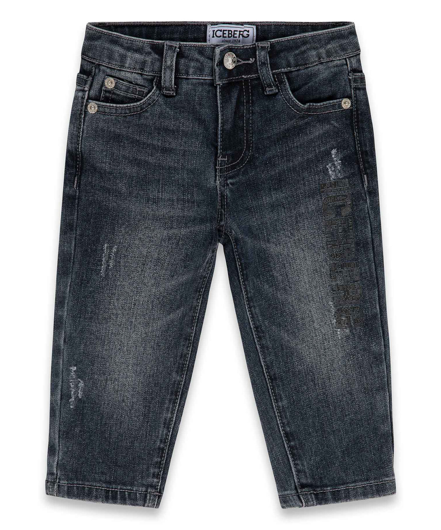 Pantaloni Bambino Iceberg blu