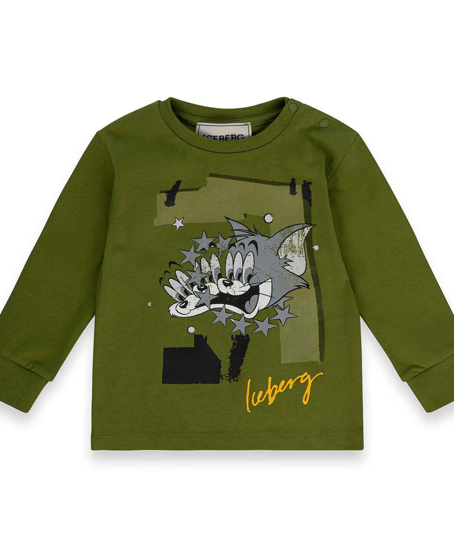 T-Shirt Bambino Iceberg verde