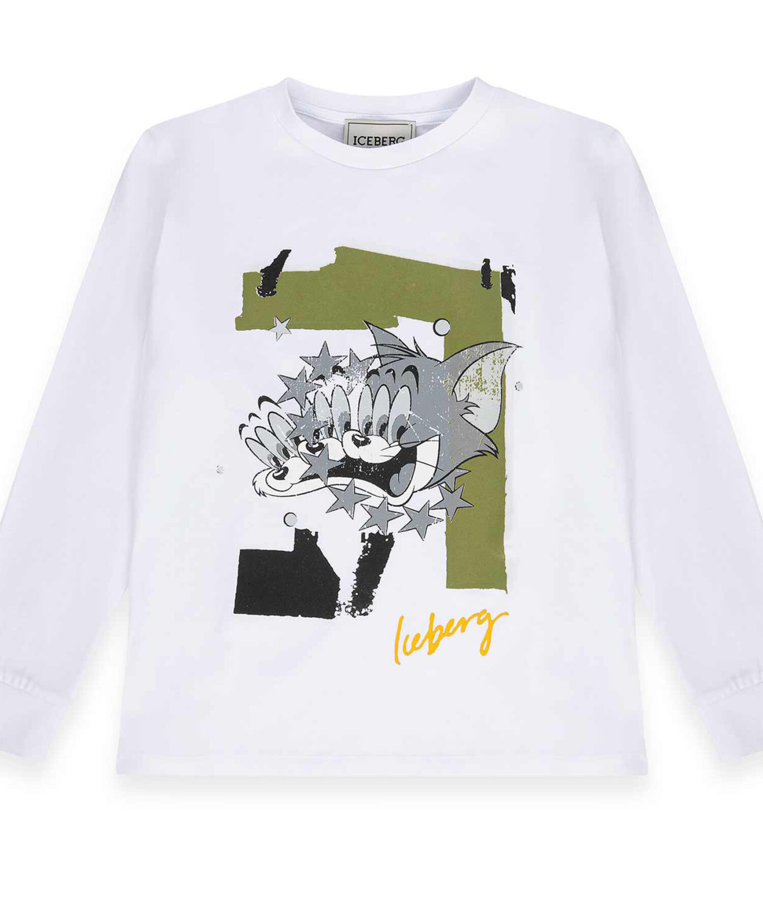 T-Shirt Bambino Iceberg bianco