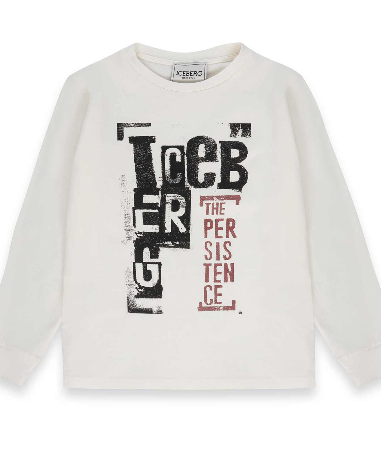 T-Shirt Bambino Iceberg biancopanna
