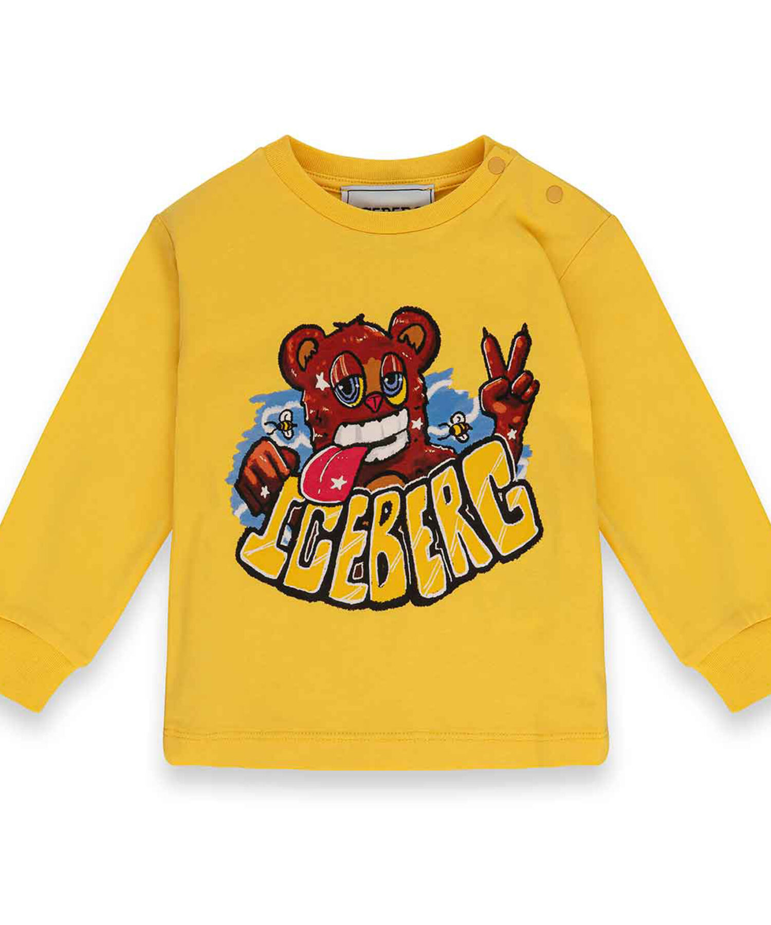 T-Shirt Bambino Iceberg giallo