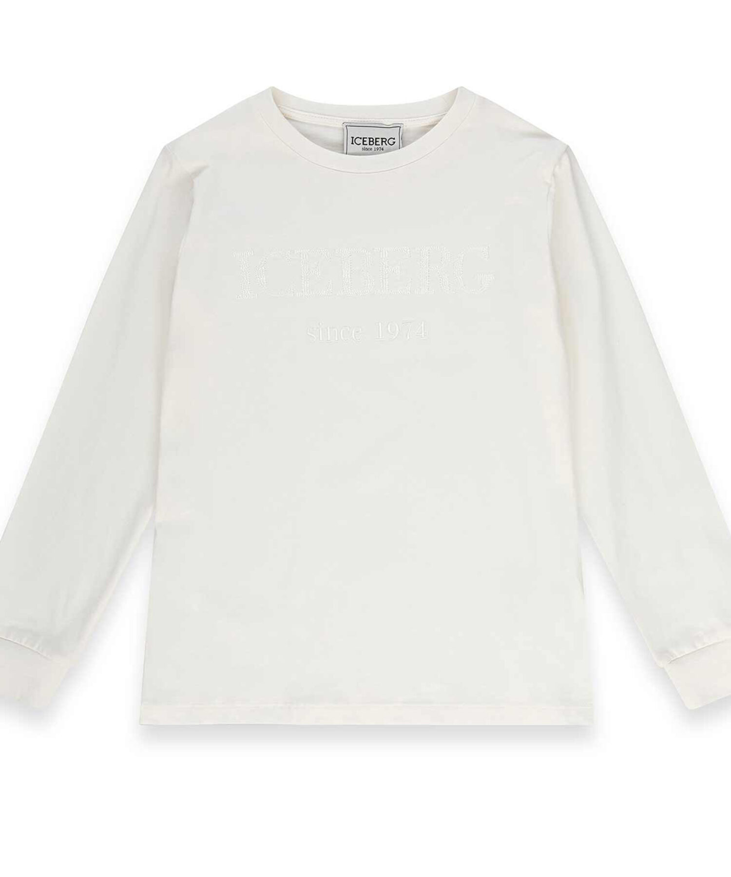 T-Shirt Bambino Iceberg biancopanna