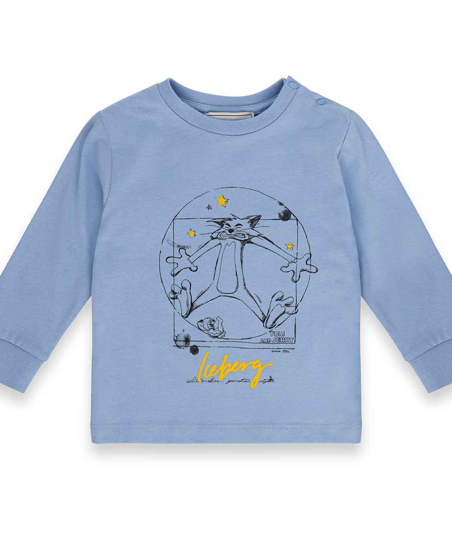 T-Shirt Bambino Iceberg cielo
