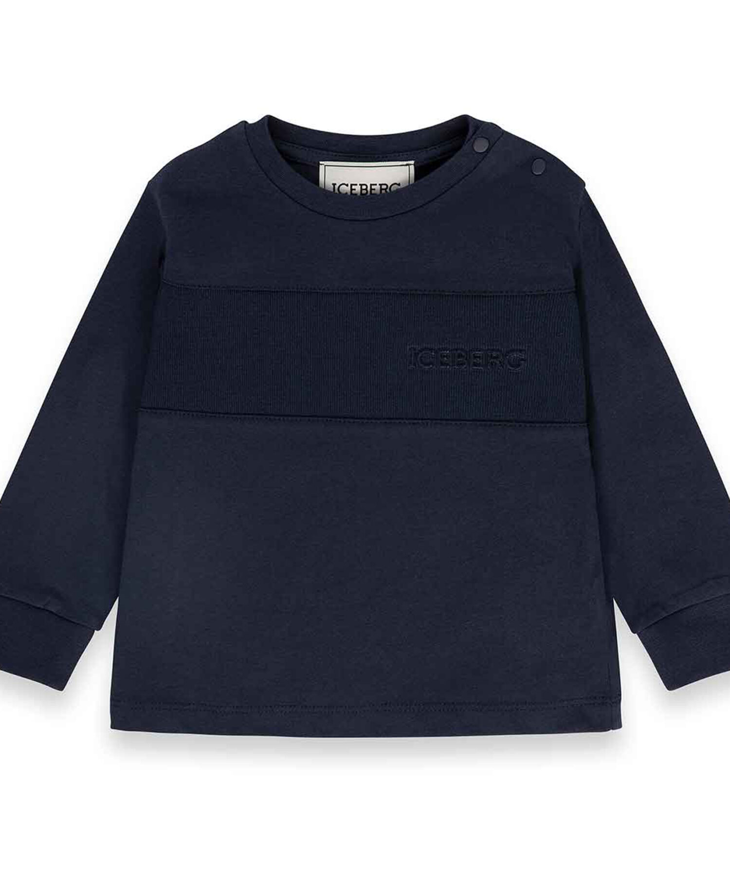 T-Shirt Bambino Iceberg blu