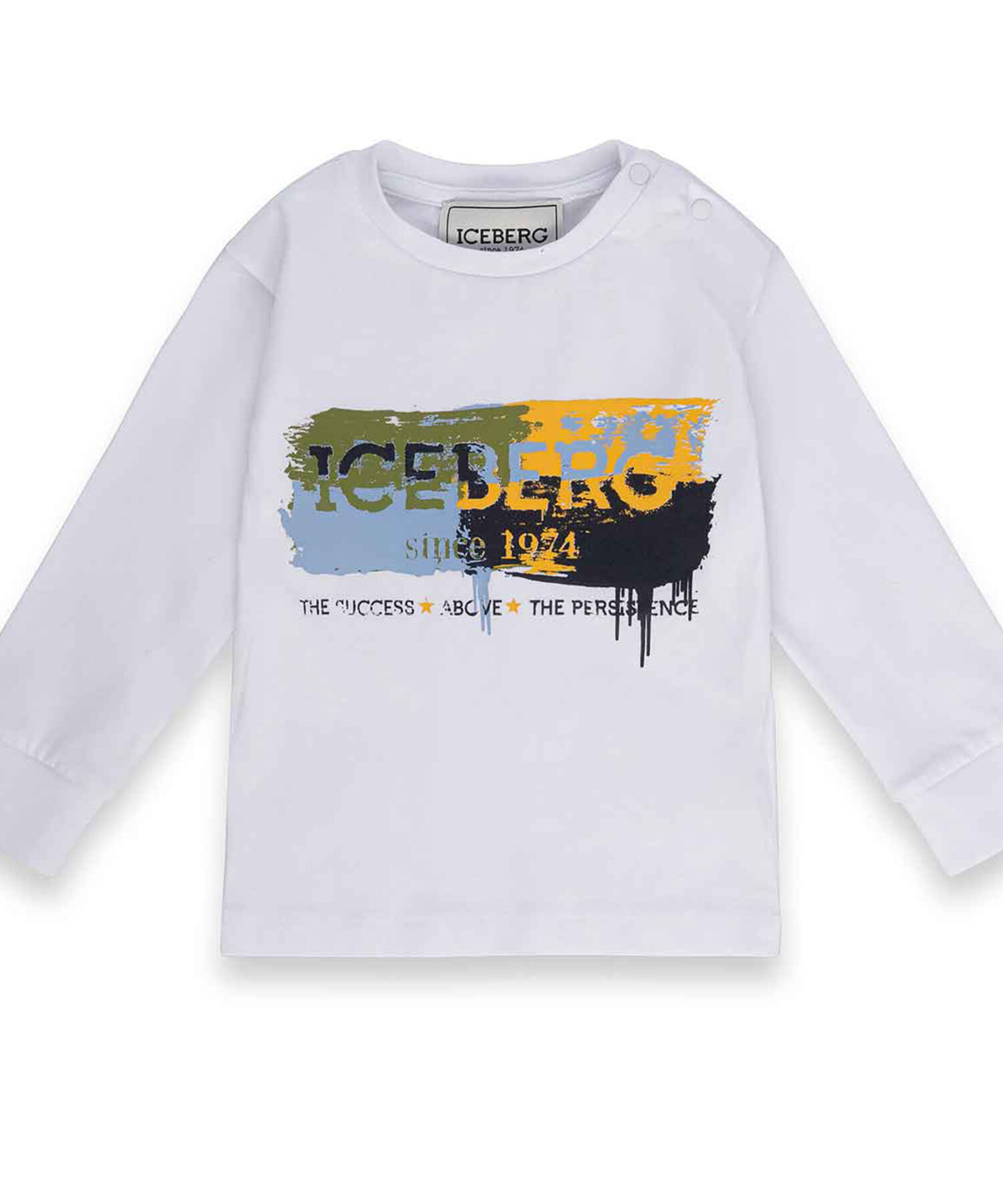 T-Shirt Bambino Iceberg bianco
