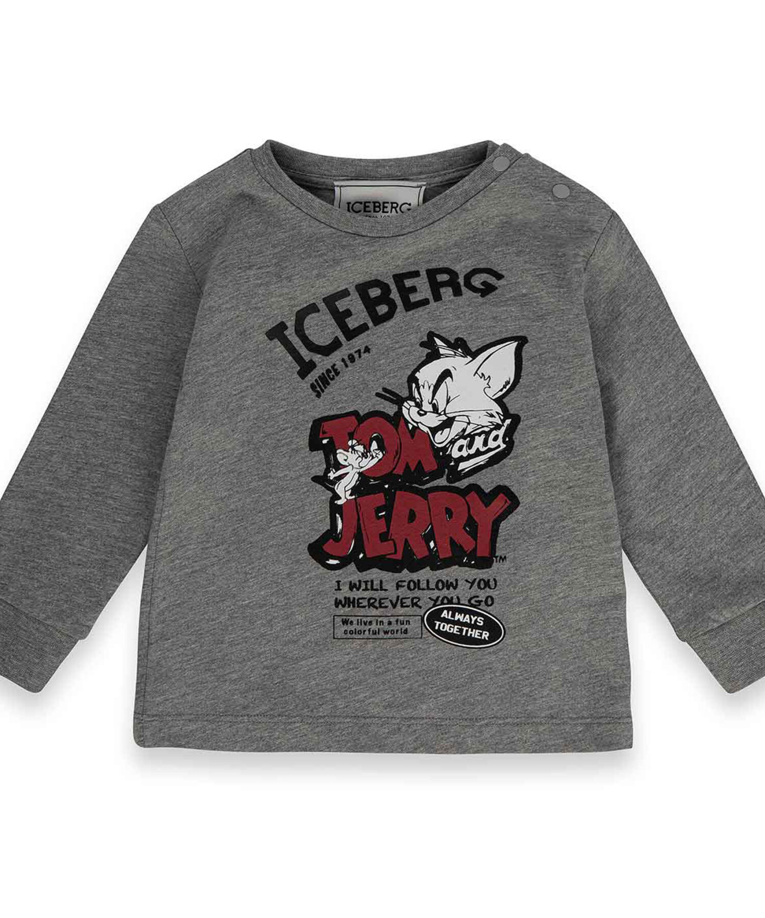 T-Shirt Bambino Iceberg melange