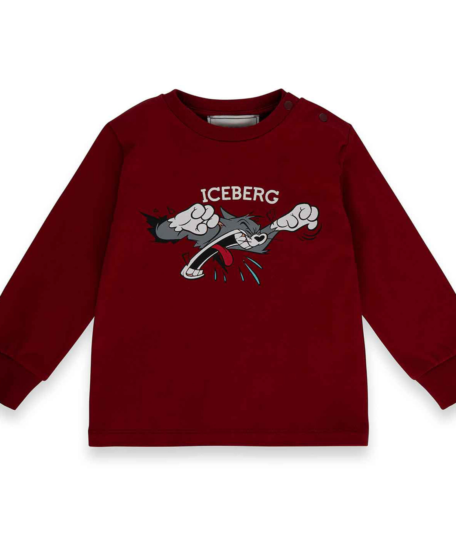 T-Shirt Bambino Iceberg rosso