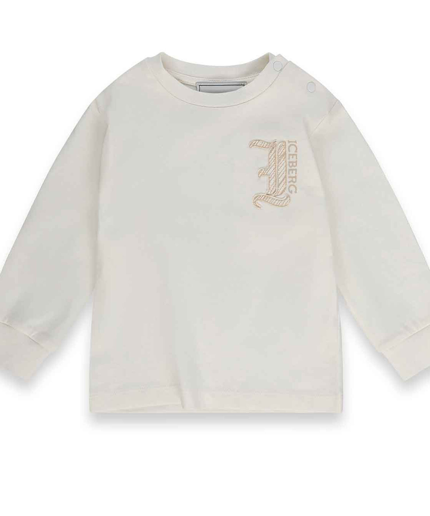 T-Shirt Bambino Iceberg biancopanna