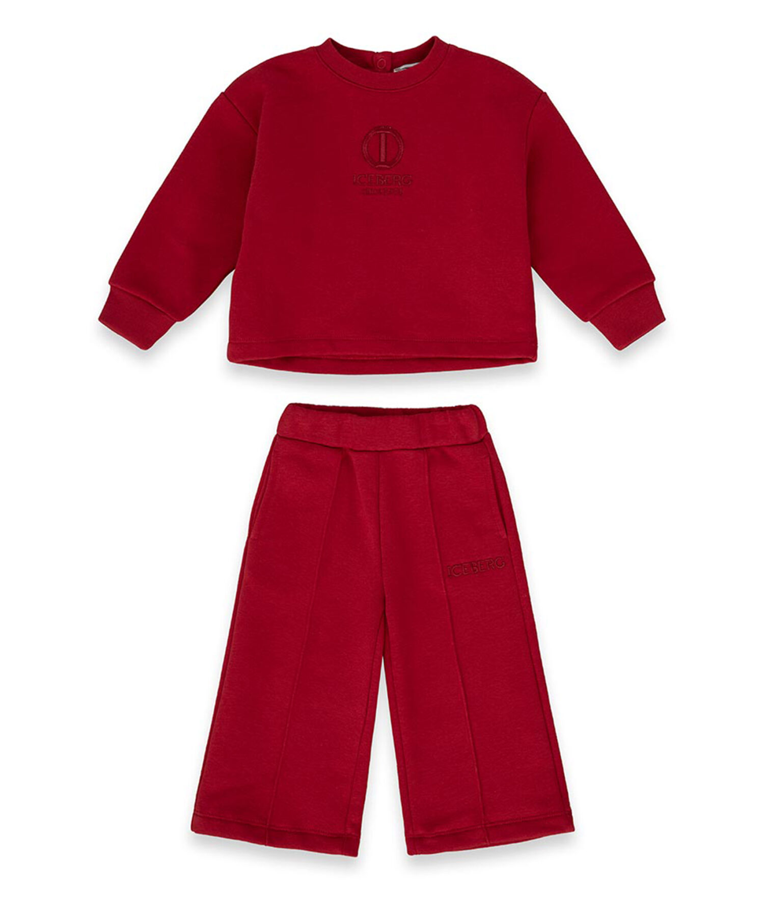 Completi Bambina Iceberg red