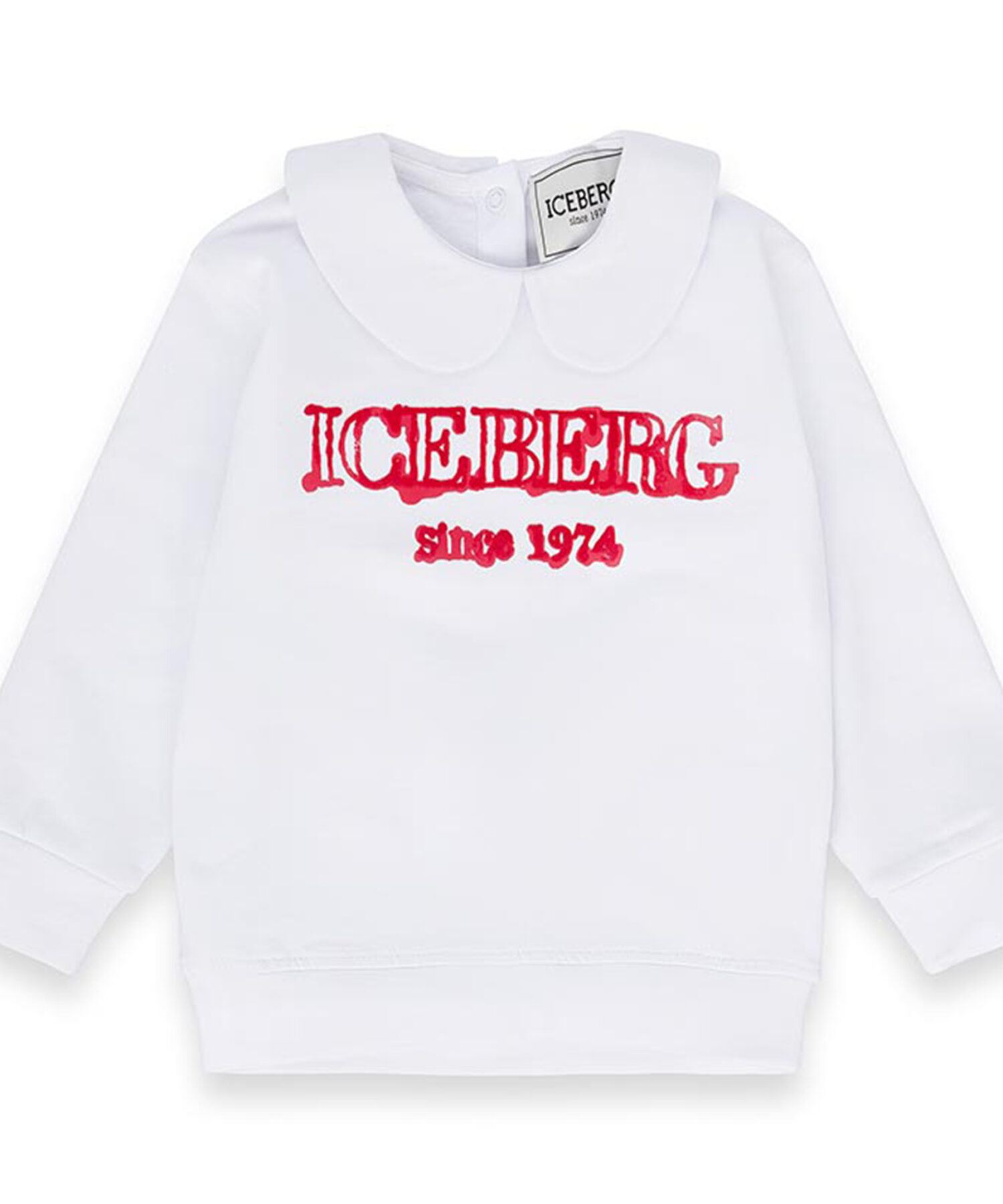 Felpe Bambina Iceberg white