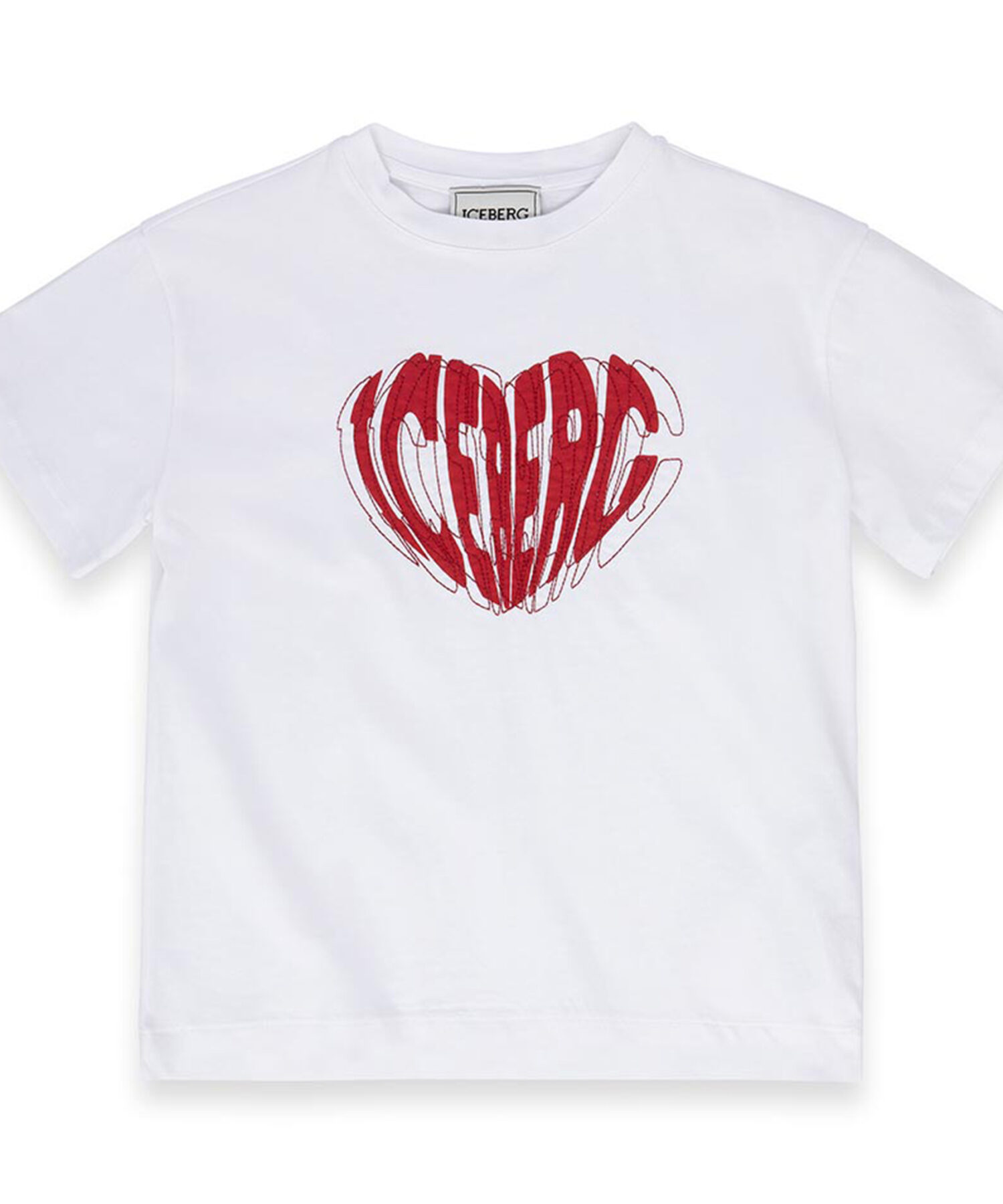 T-Shirt Bambina Iceberg white