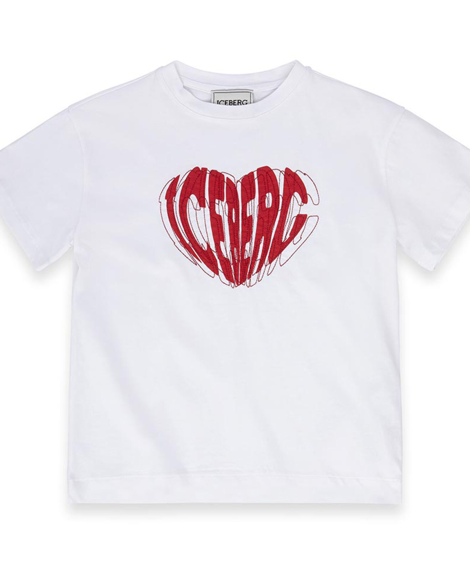 T-Shirt Bambina Iceberg white