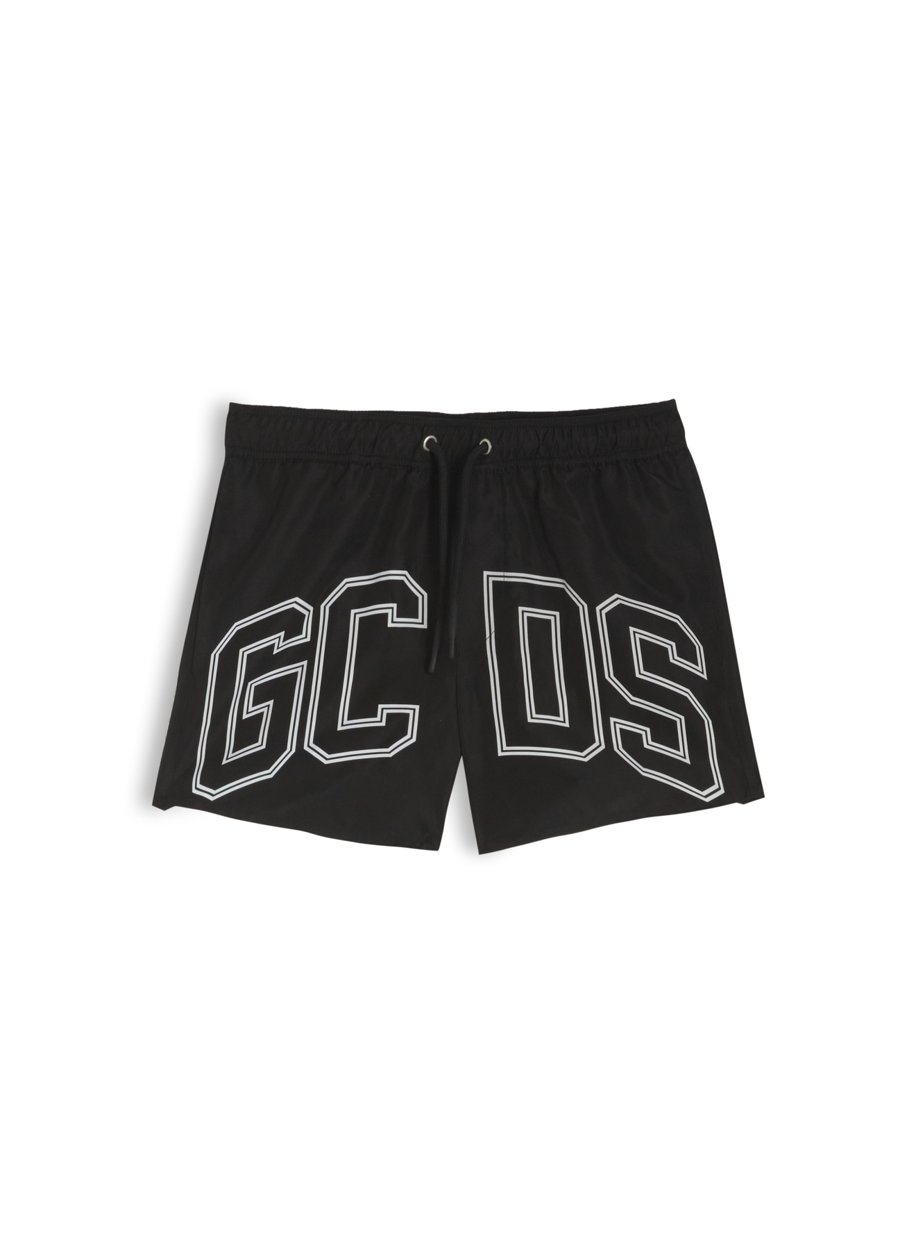 LOGO LOUNGE SWIMSHORTS Nero - GCDS