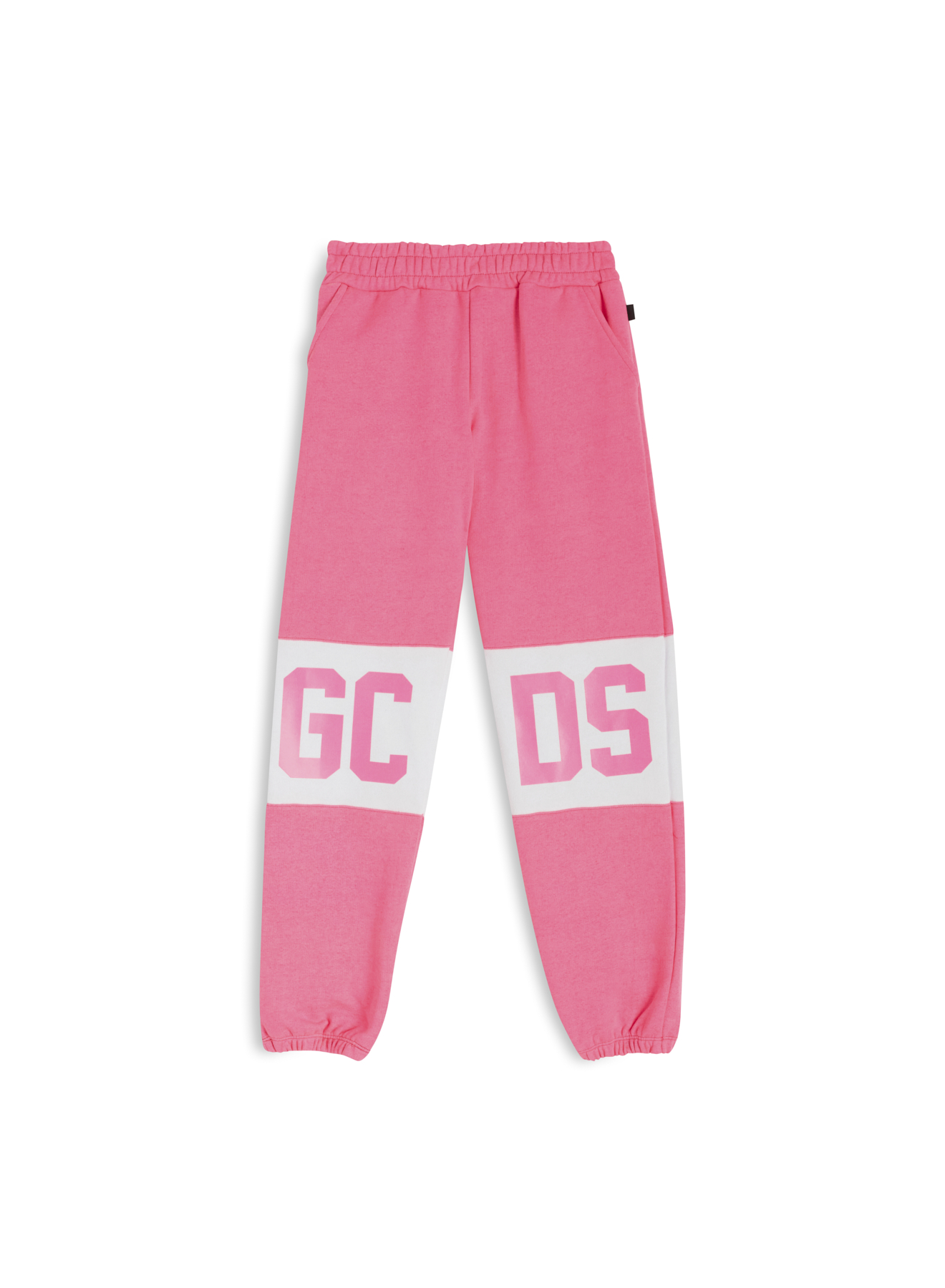 BAND LOGO SWEATPANTS Fucsia - GCDS