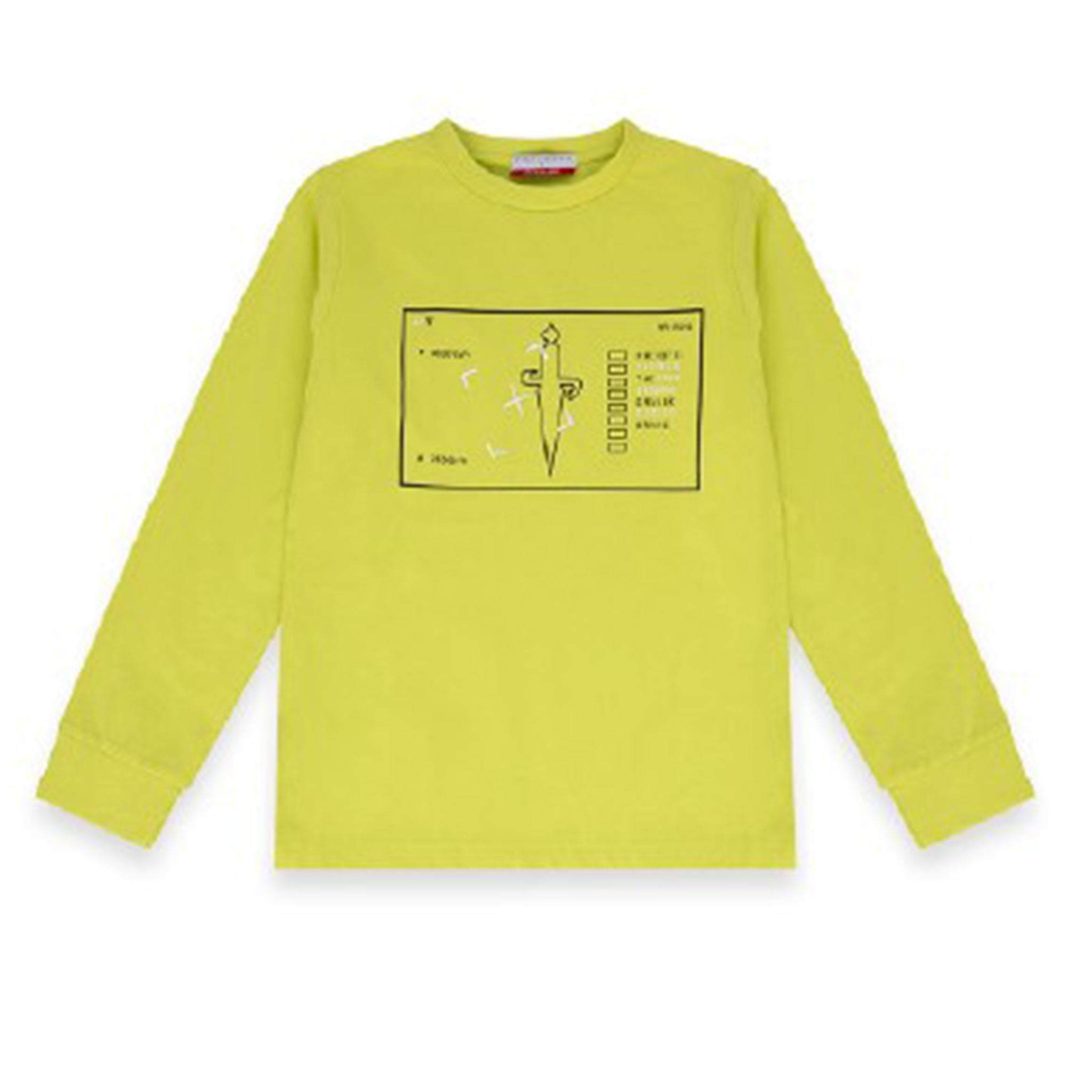 T-Shirt Bambino Paciotti giallo