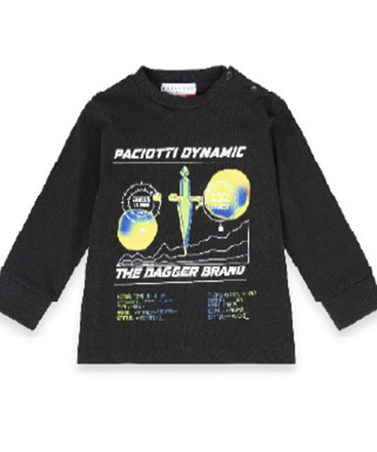 T-Shirt Bambino Paciotti nero