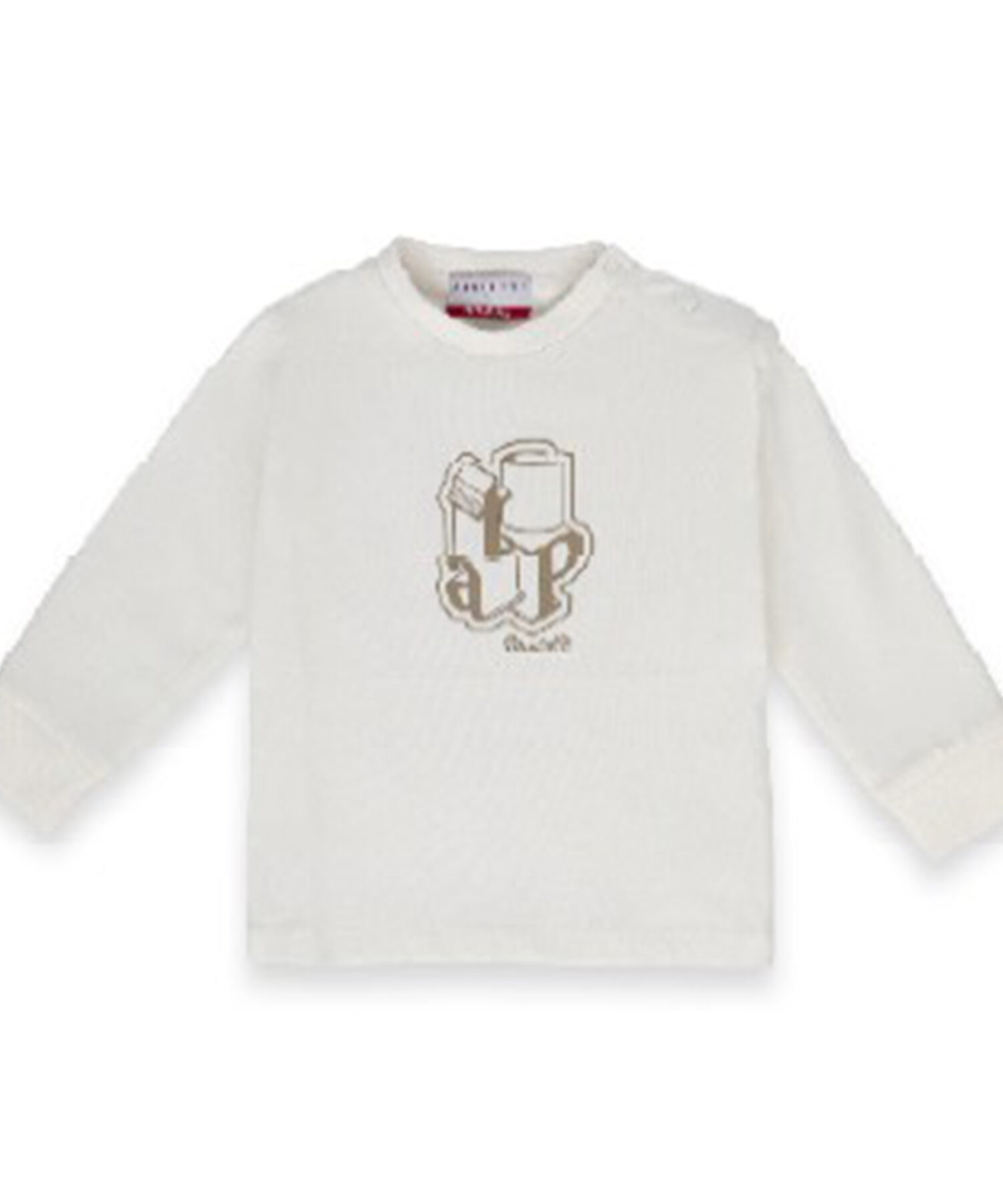 T-Shirt Bambino Paciotti panna