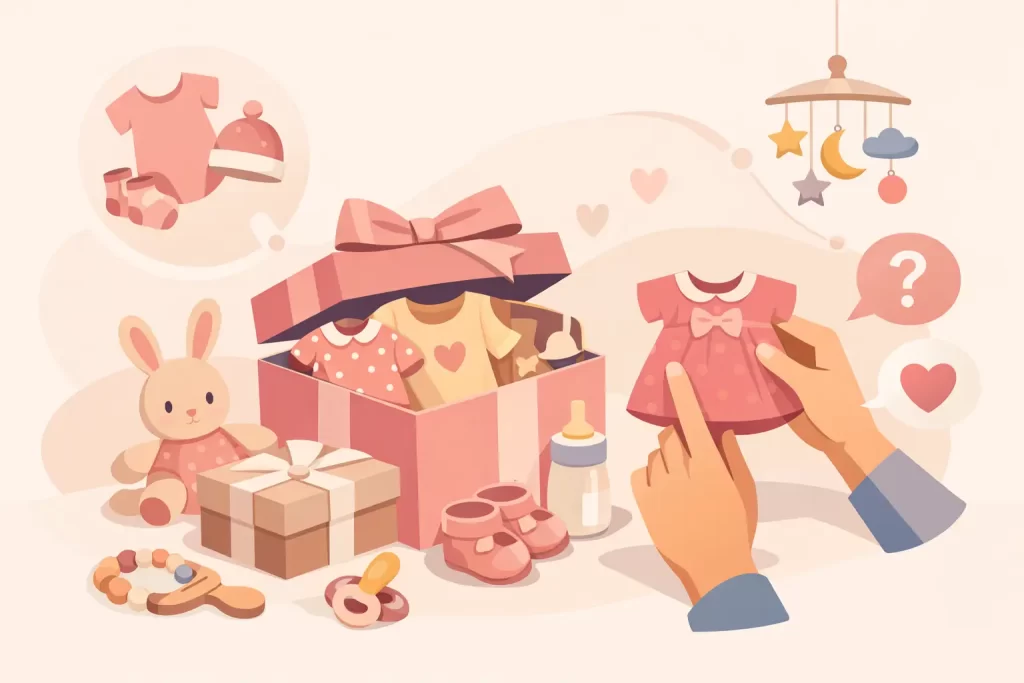 Vestiti neonata regalo nascita: come sceglierli
