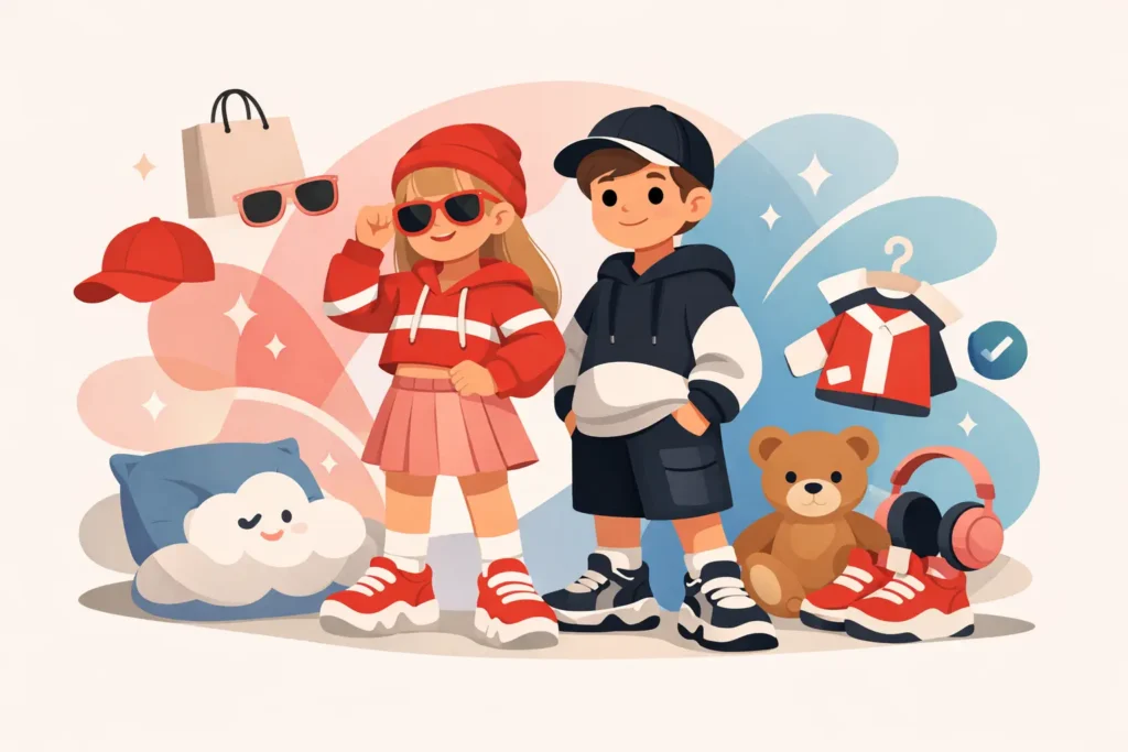 GCDS bambini: stile pop, comfort e scelta pratica