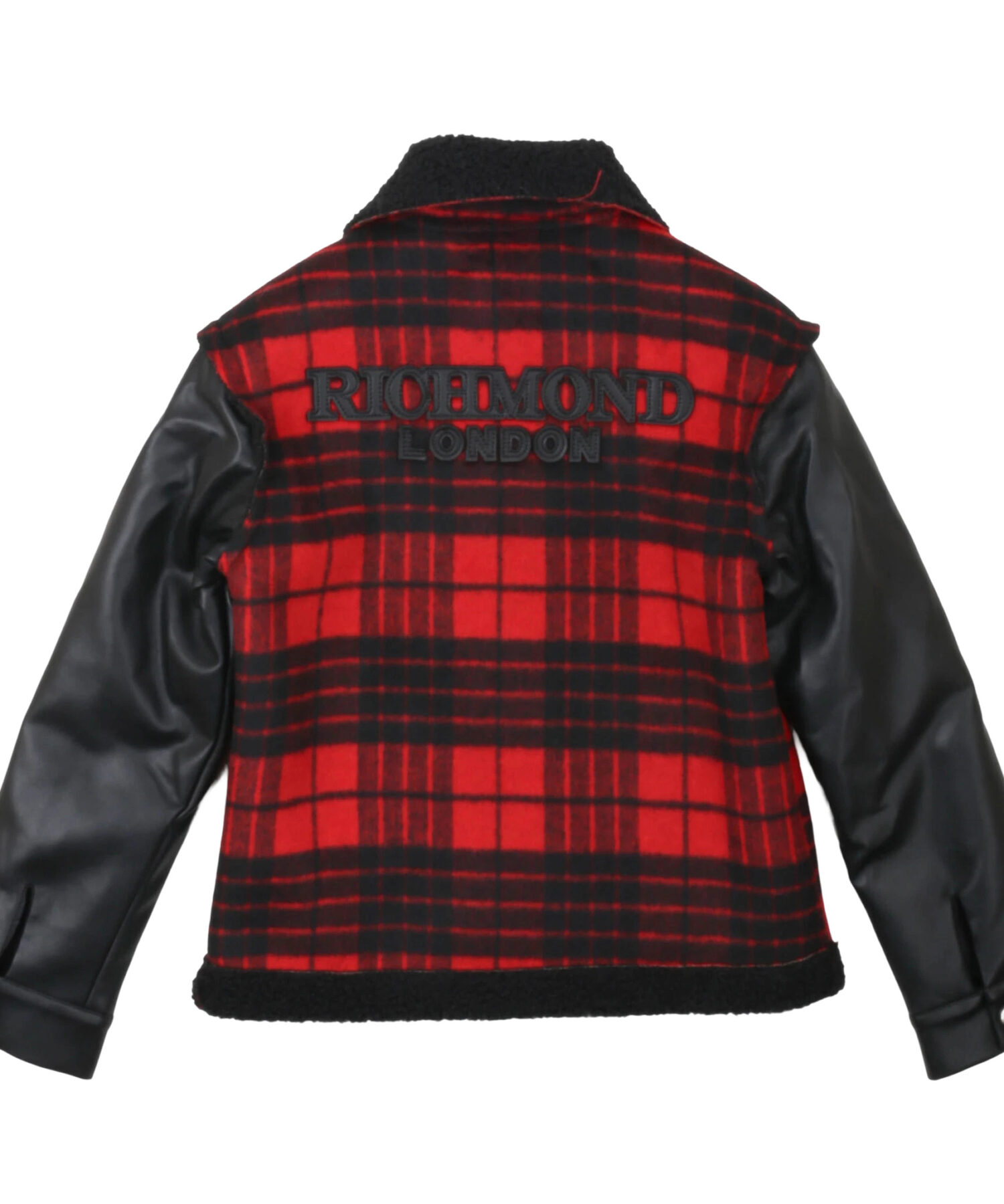 Una visione alternativa di Giacche Bambino John Richmond red tartan