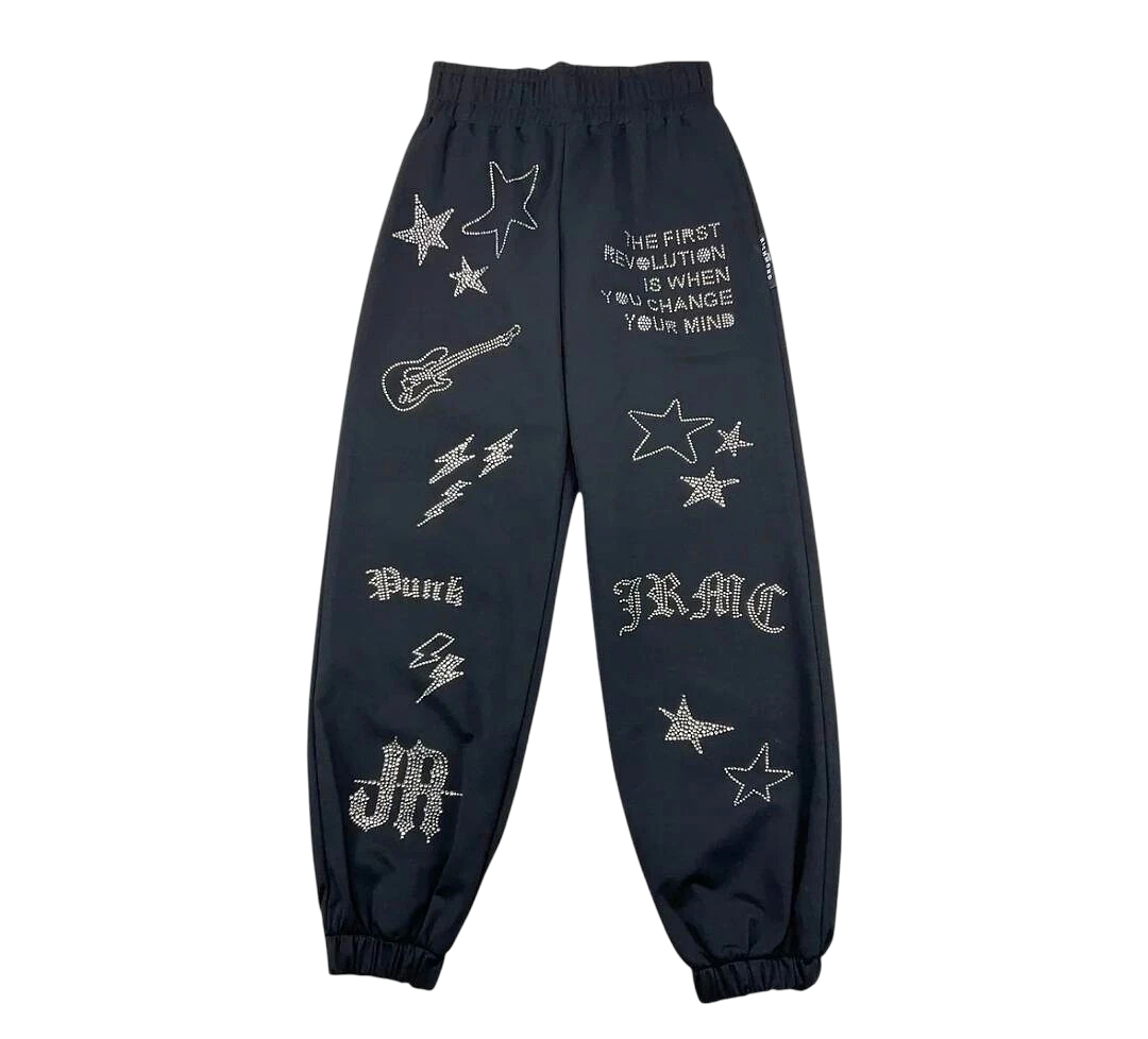 Pantaloni Bambina John Richmond black