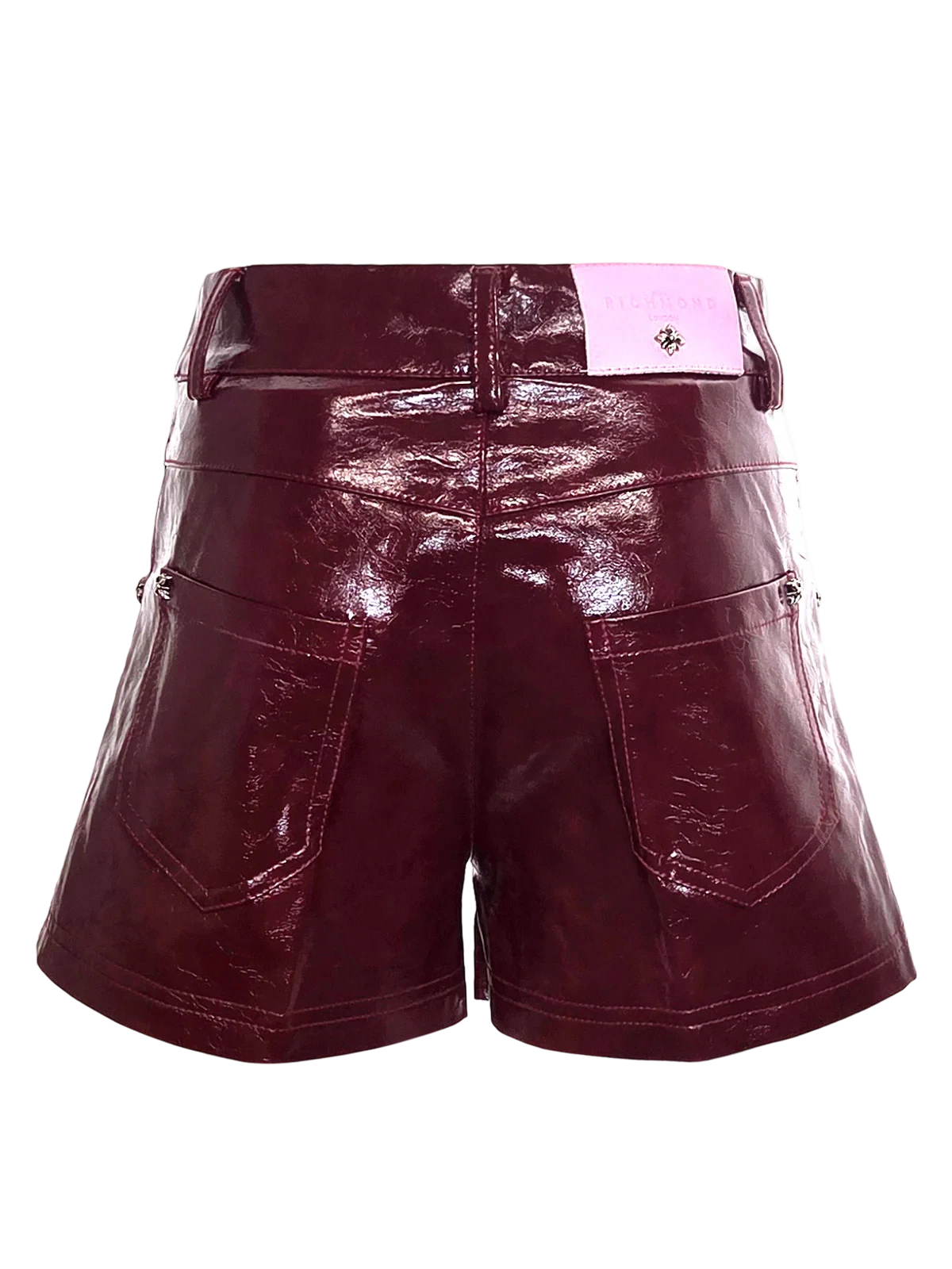 Una visione alternativa di Shorts Bambina John Richmond red plum