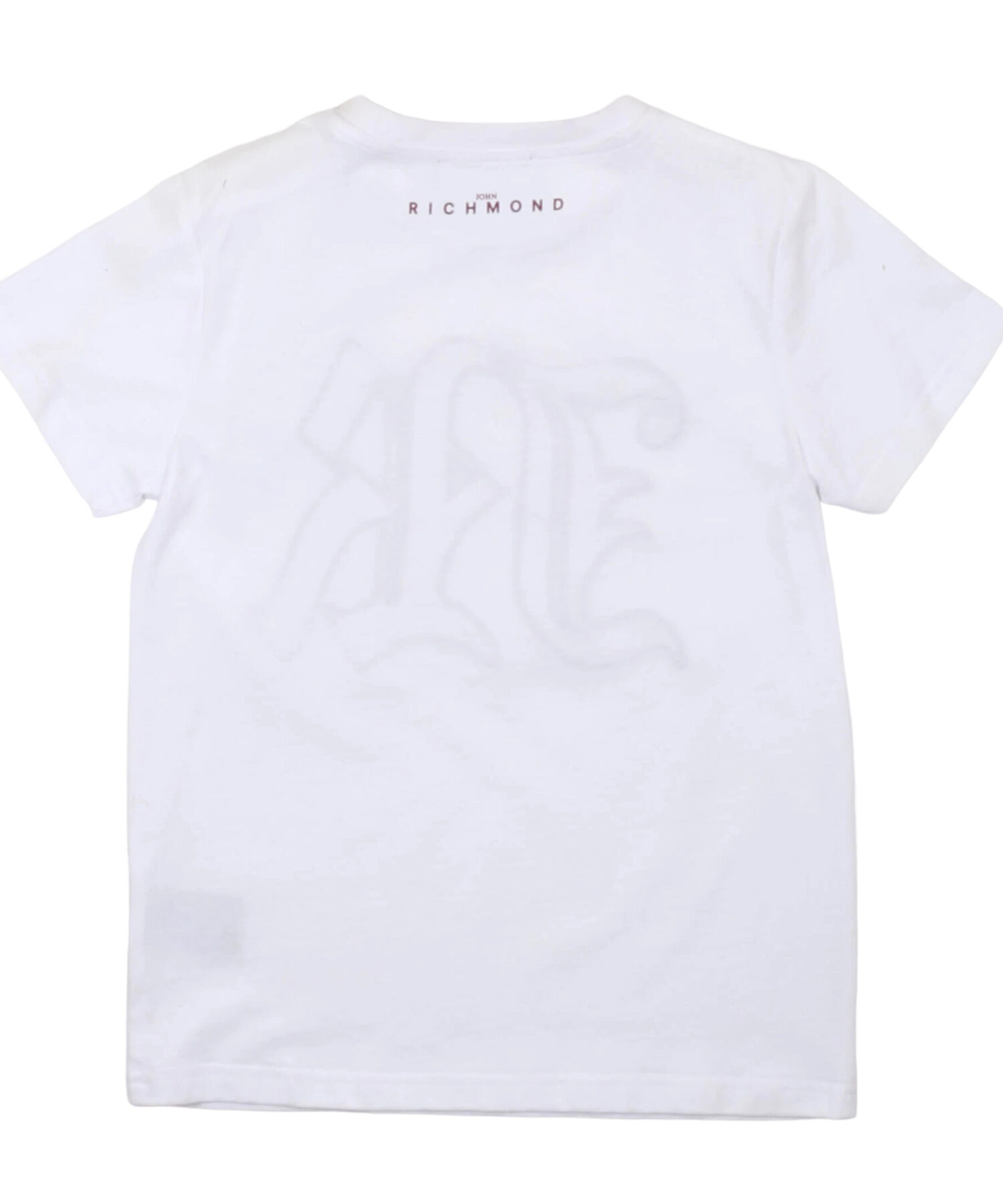 Una visione alternativa di T-Shirt Bambina John Richmond white