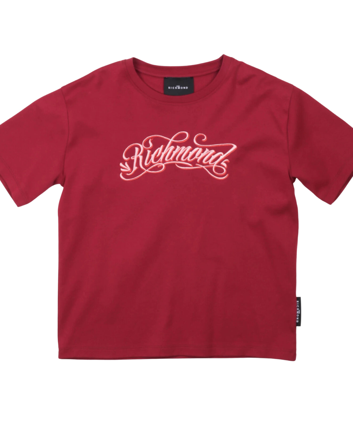 T-Shirt Bambina John Richmond red plum