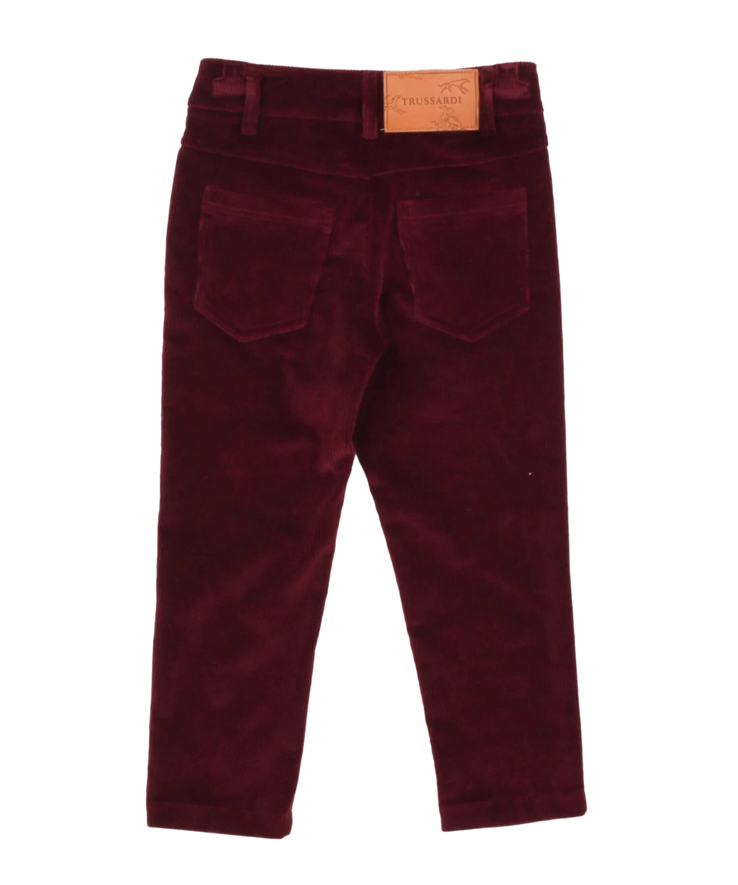 Una visione alternativa di Pantaloni Bambina Trussardi new maroon