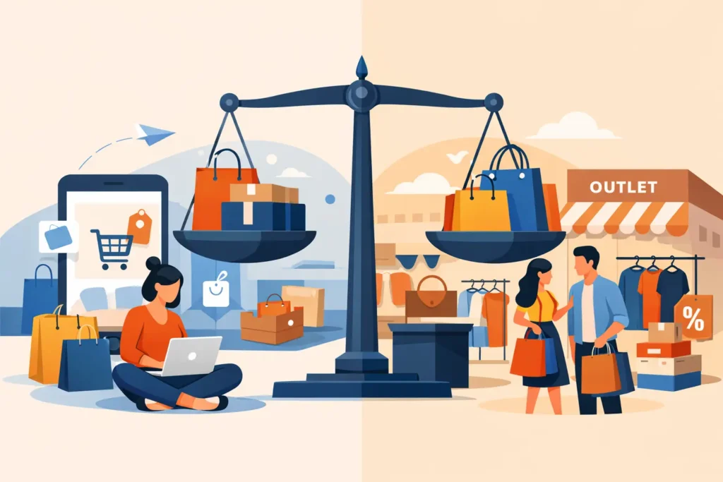 Saldi online o outlet: cosa conviene davvero
