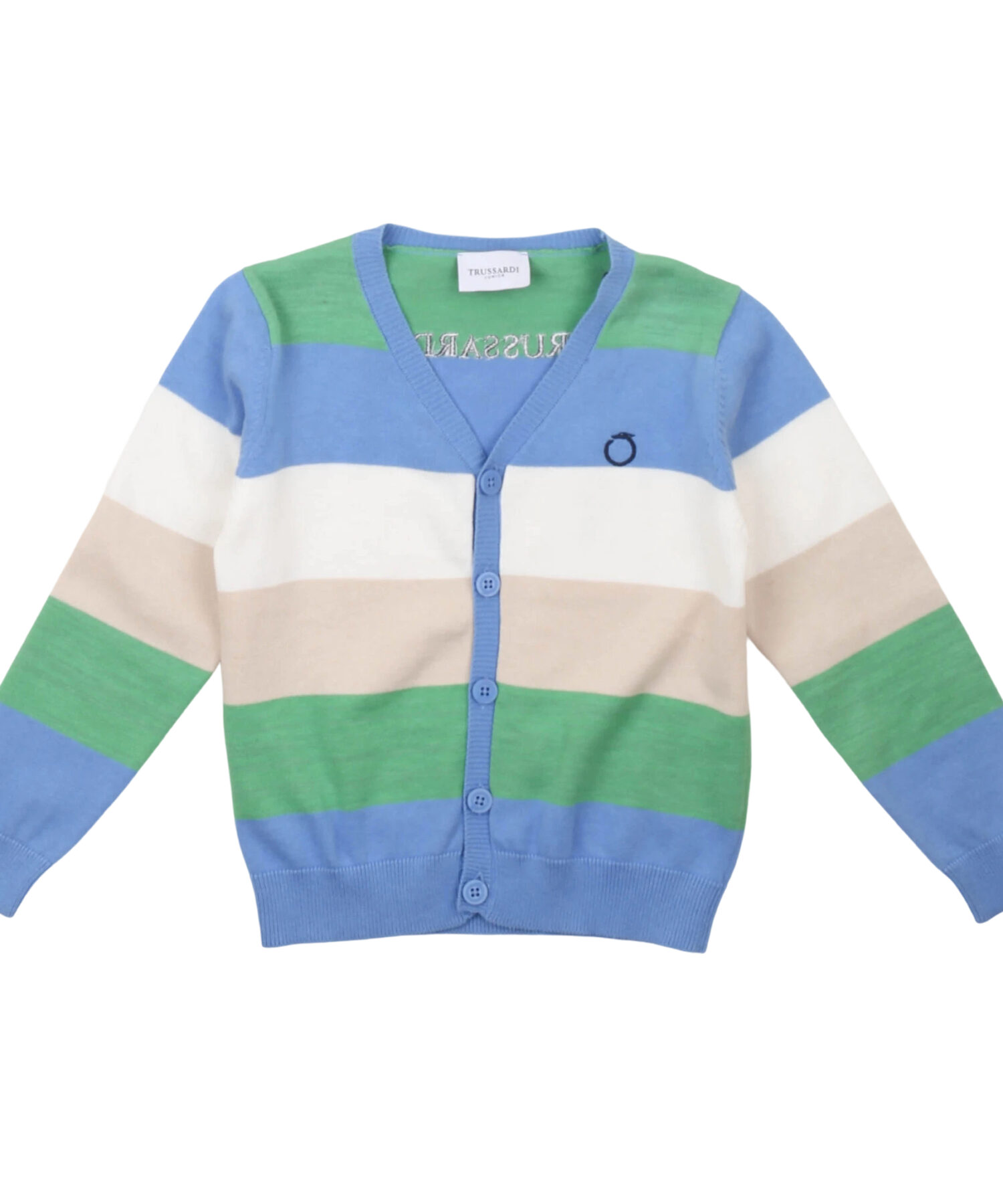Cardigan Bambino Trussardi s beig grn