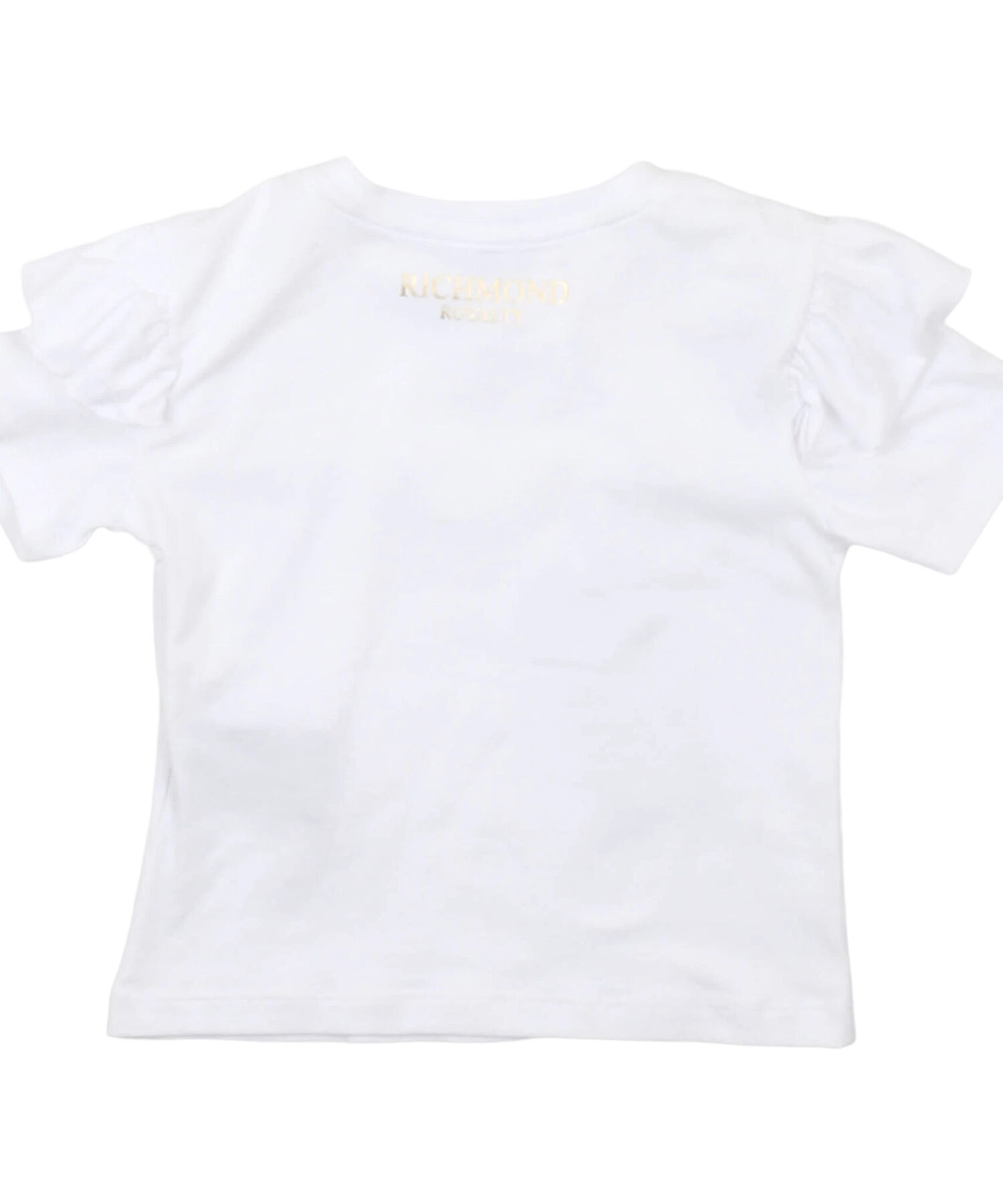 Una visione alternativa di T-Shirt Bambina John Richmond white