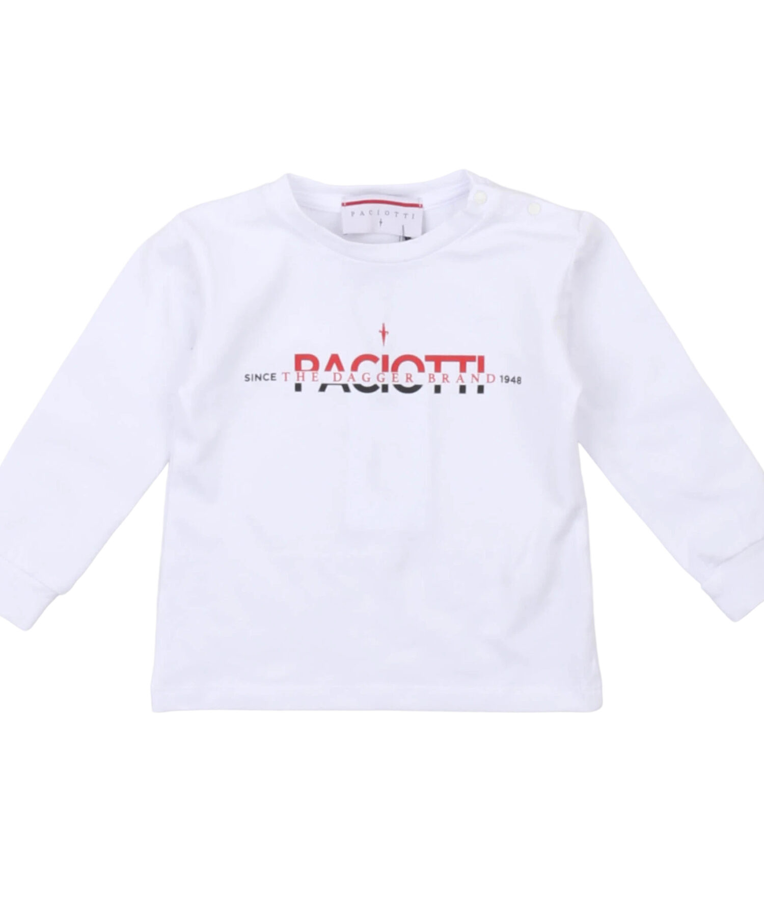 T-Shirt Bambino Paciotti bianco