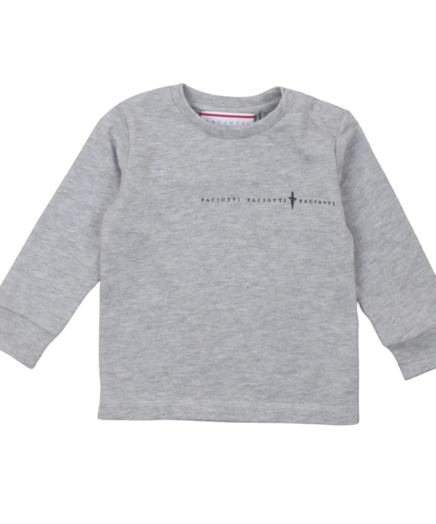 T-Shirt Bambino Paciotti grigio melange