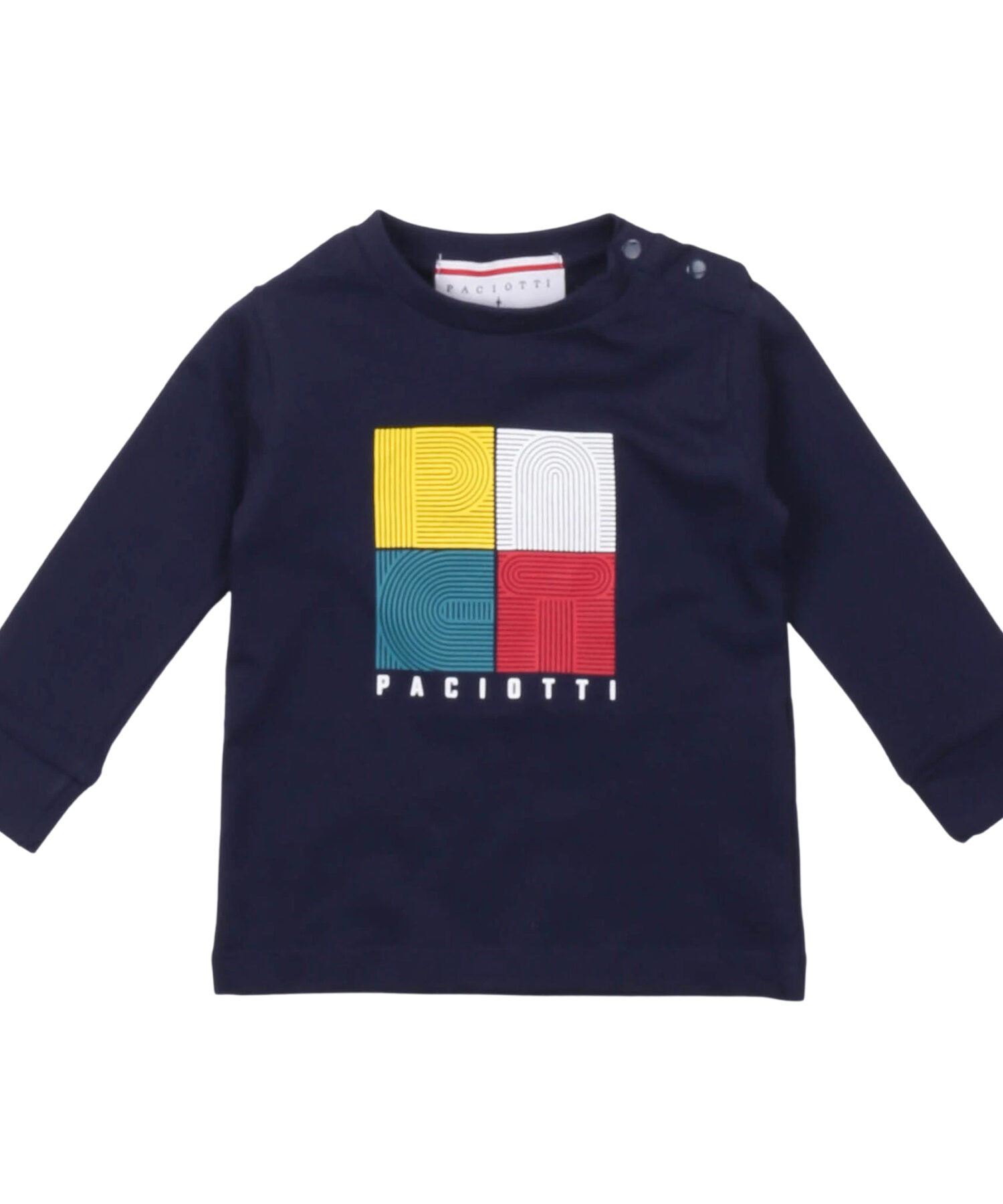T-Shirt Bambino Paciotti navy