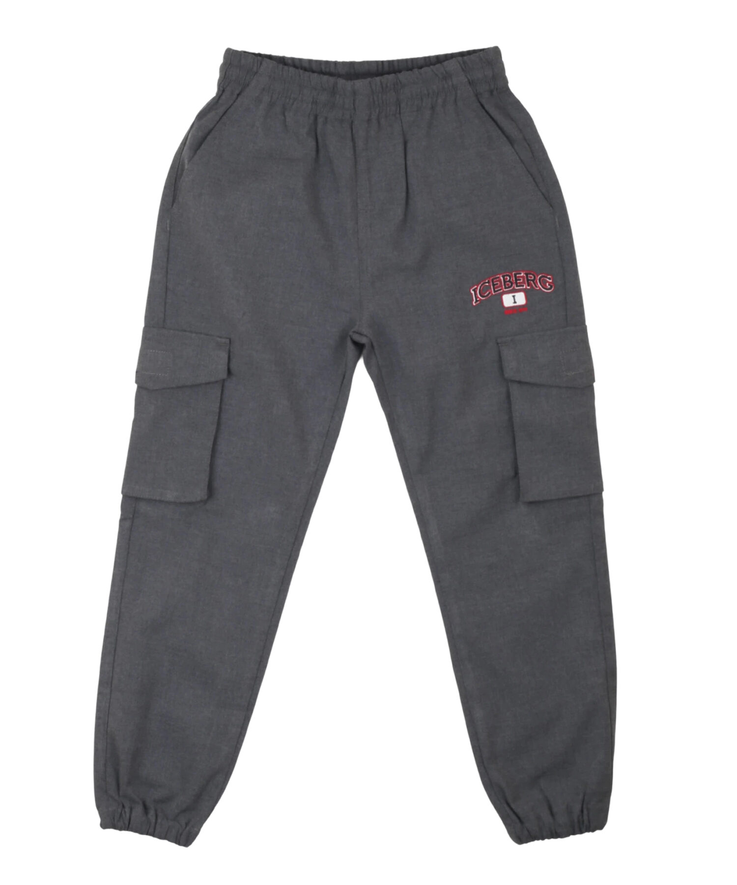 Pantaloni Bambino Iceberg piombo