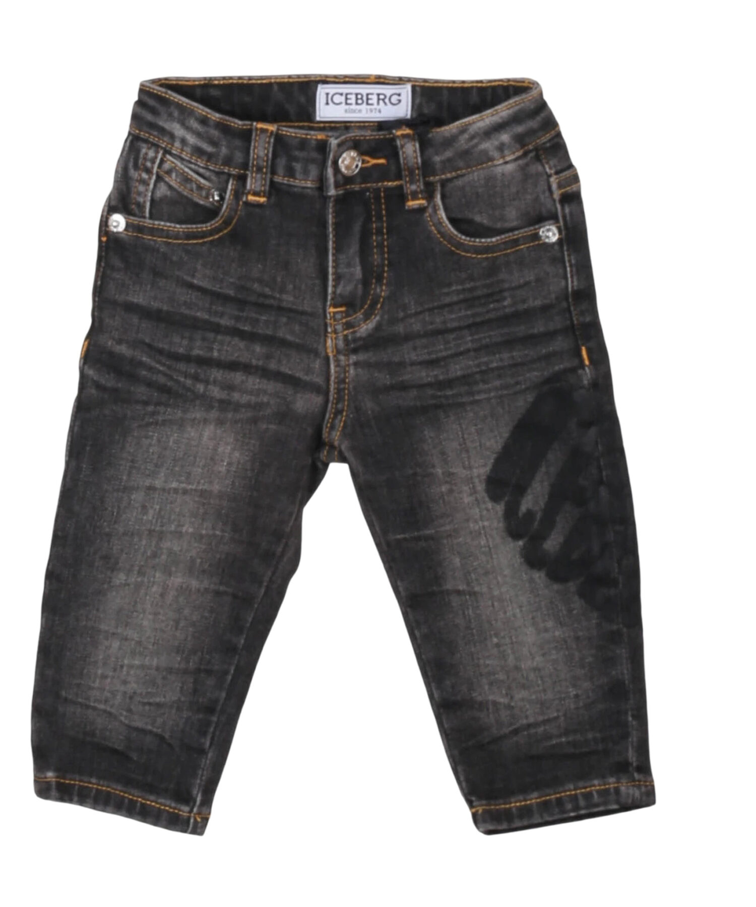 Pantaloni Bambino Iceberg nero