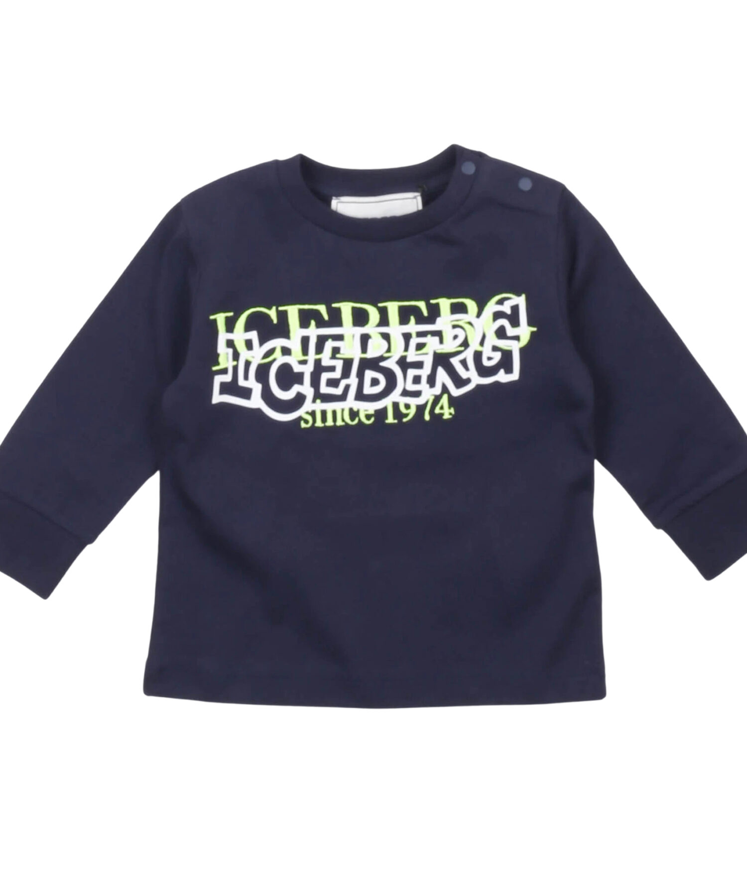 T-Shirt Bambino Iceberg blu