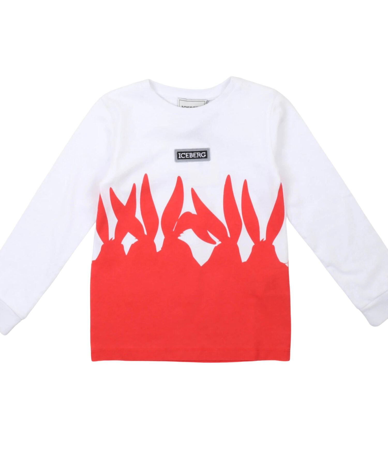 T-Shirt Bambino Iceberg bianco